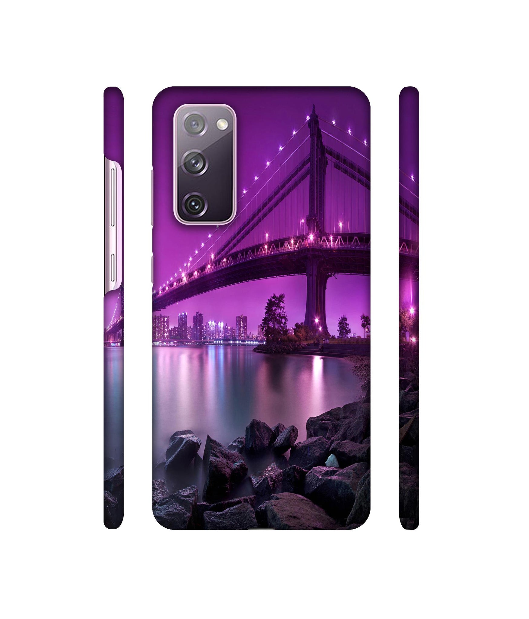 Manhattan Bridge Designer Hard Back Cover for Samsung Galaxy S20 FE 5G