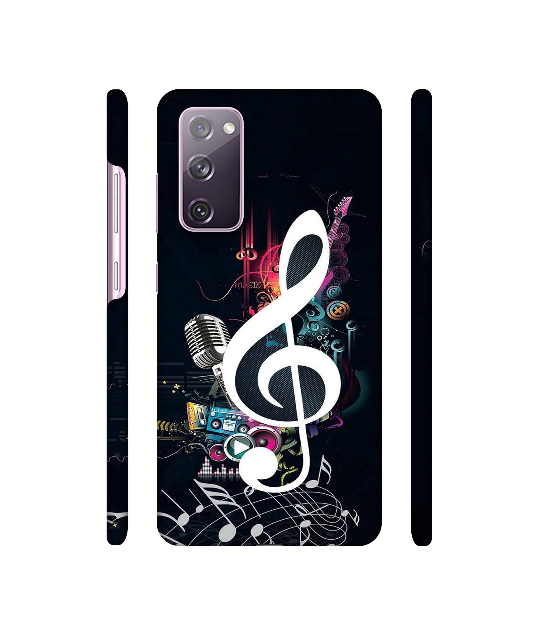 Mike and Music Designer Hard Back Cover for Samsung Galaxy S20 FE 5G