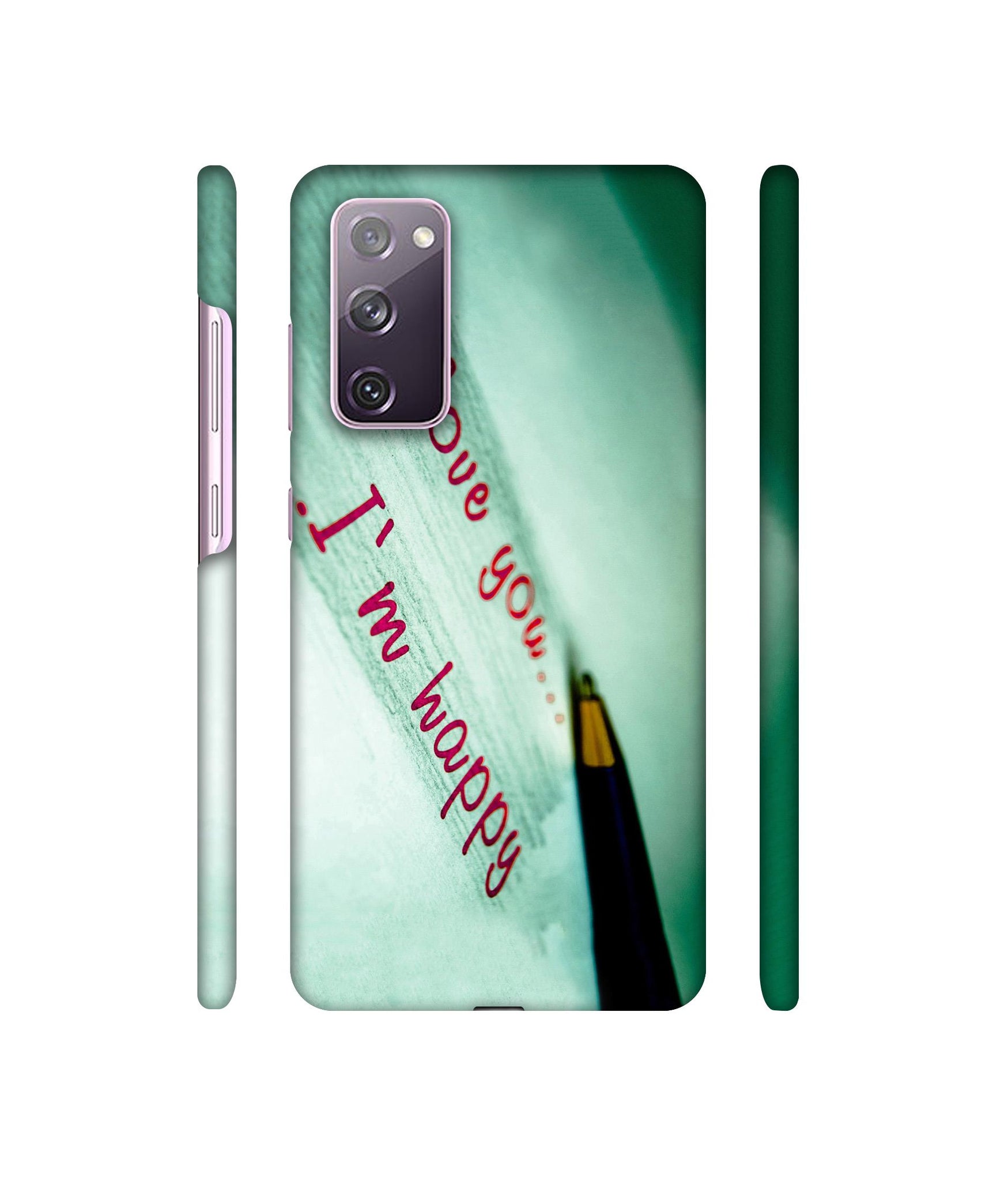 Love Quote Designer Hard Back Cover for Samsung Galaxy S20 FE 5G