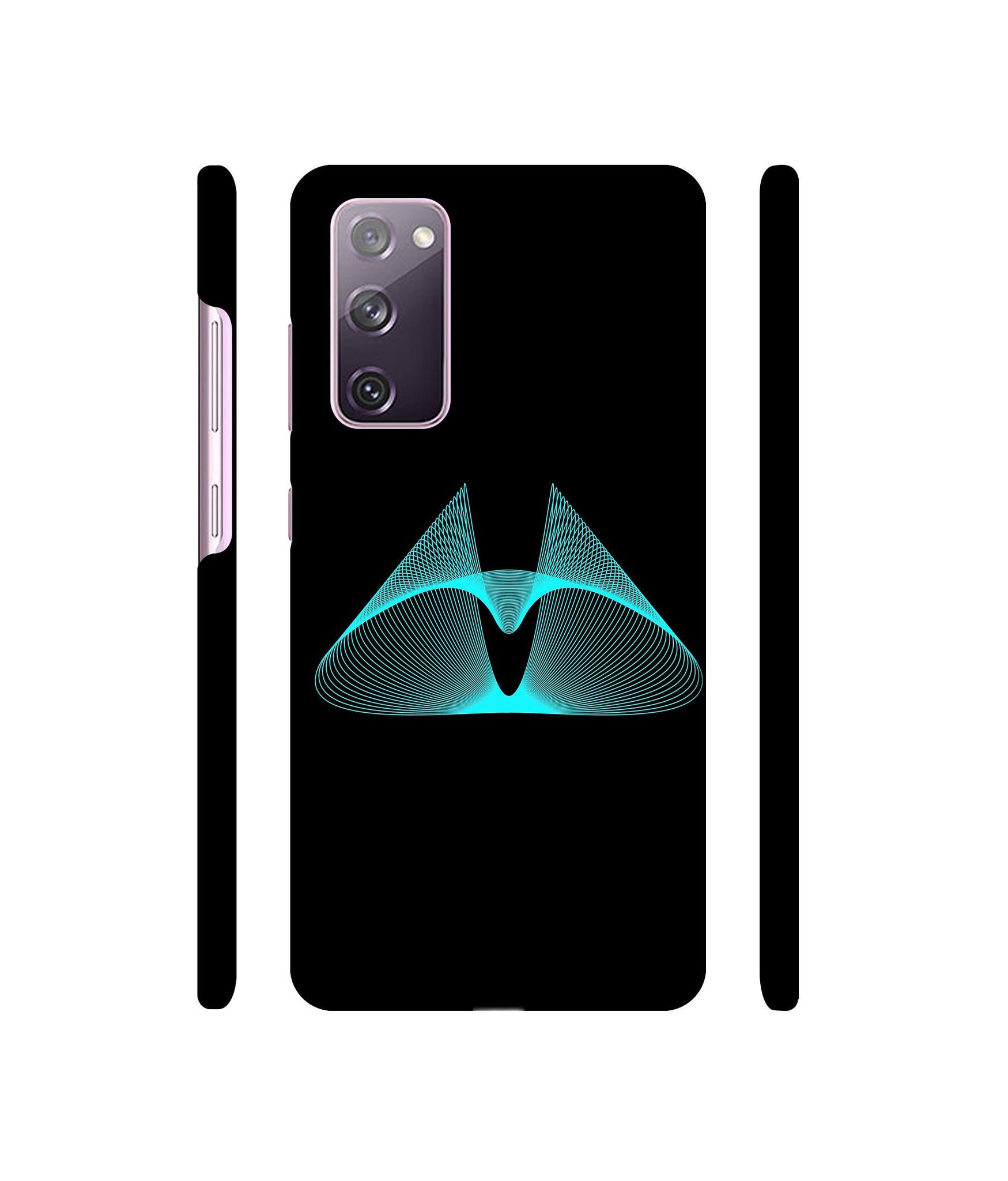 Mesh Shape Glitter Designer Hard Back Cover for Samsung Galaxy S20 FE 5G