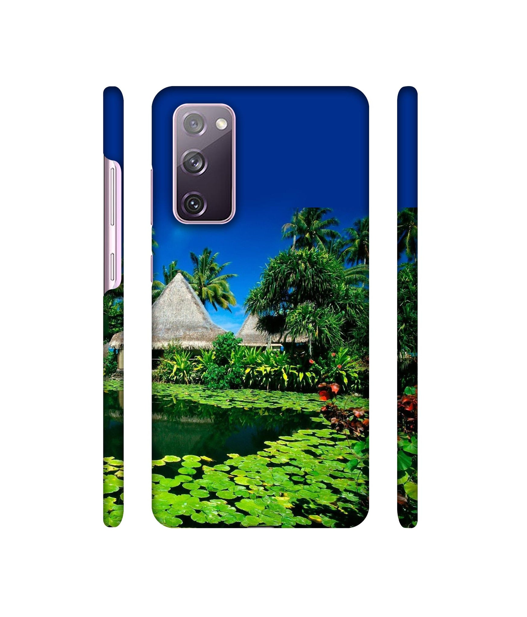 Tropics Water Designer Hard Back Cover for Samsung Galaxy S20 FE 5G