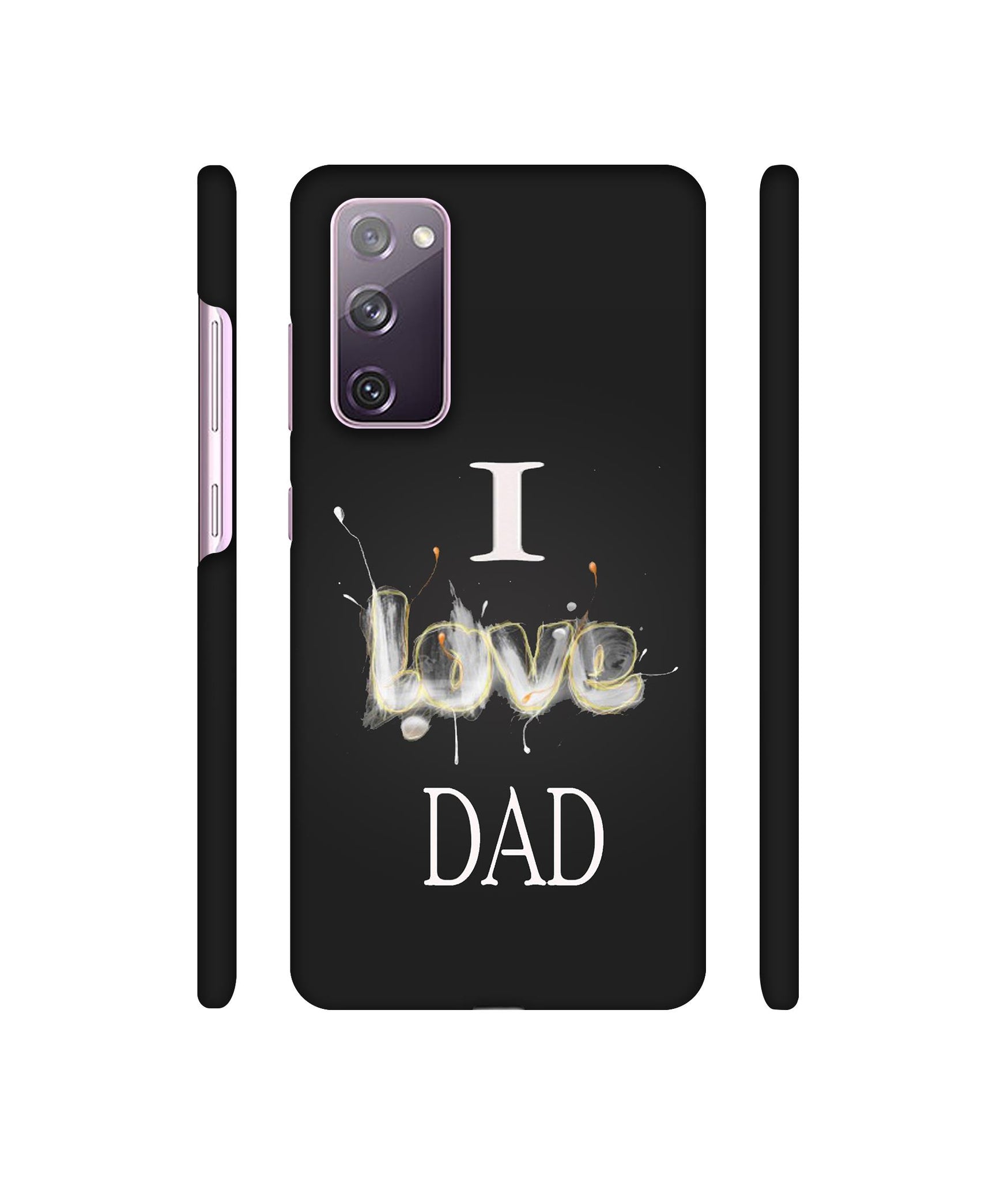 Happy Quote Designer Hard Back Cover for Samsung Galaxy S20 FE 5G