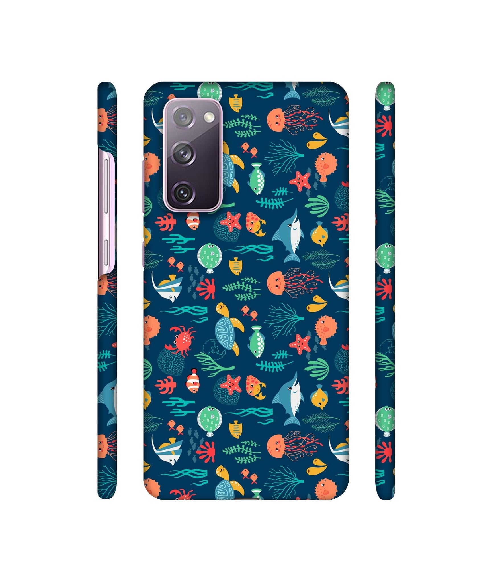 Aquarium Texture Designer Hard Back Cover for Samsung Galaxy S20 FE 5G