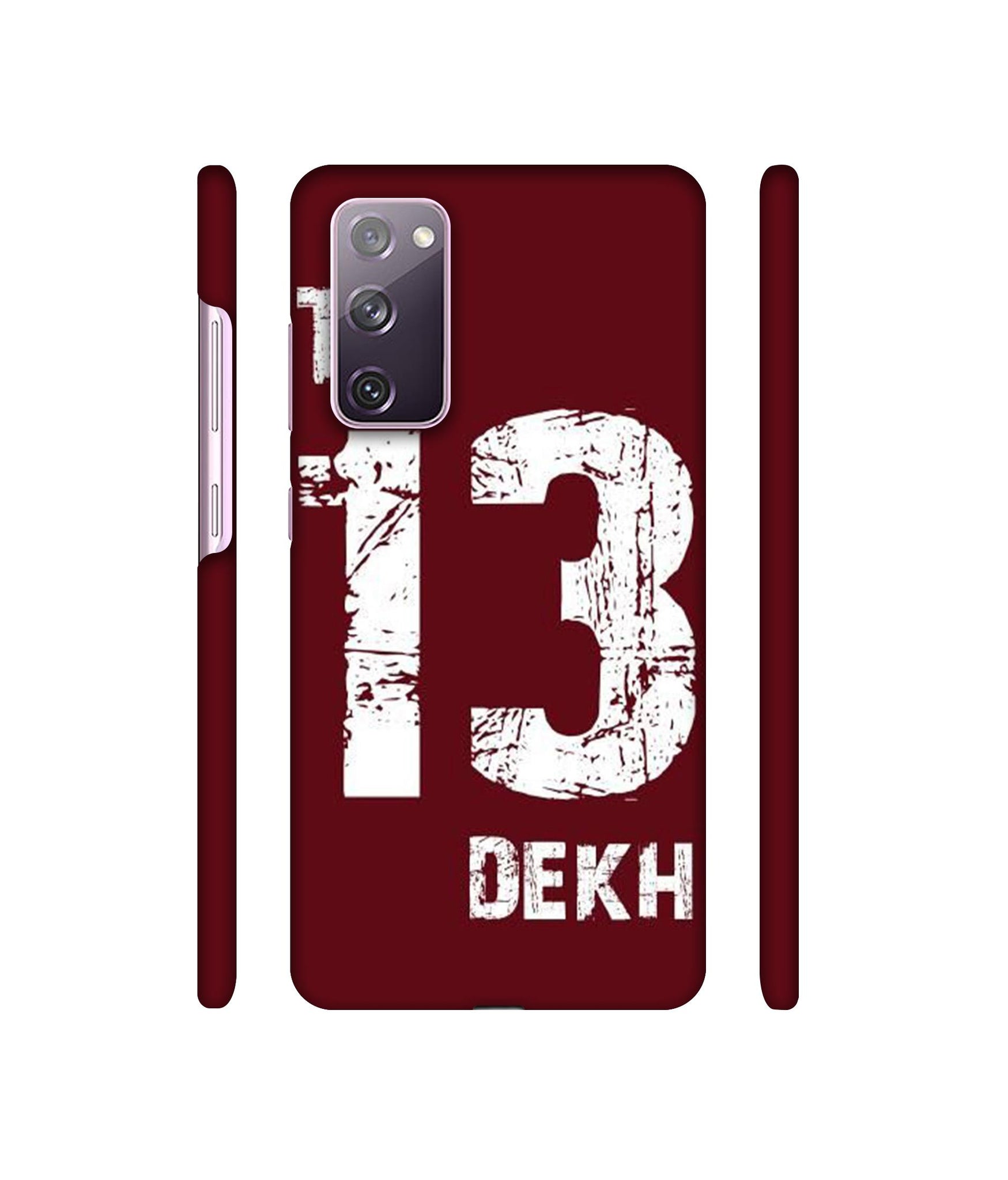 Tu 13 Dekh Designer Hard Back Cover for Samsung Galaxy S20 FE 5G