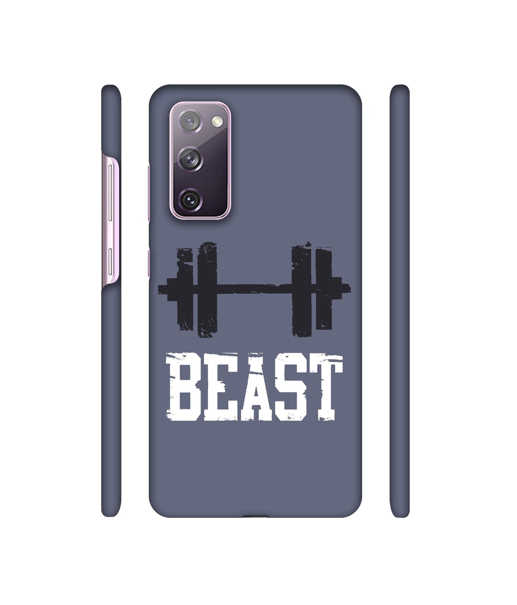 Beast Gym Designer Hard Back Cover for Samsung Galaxy S20 FE 5G