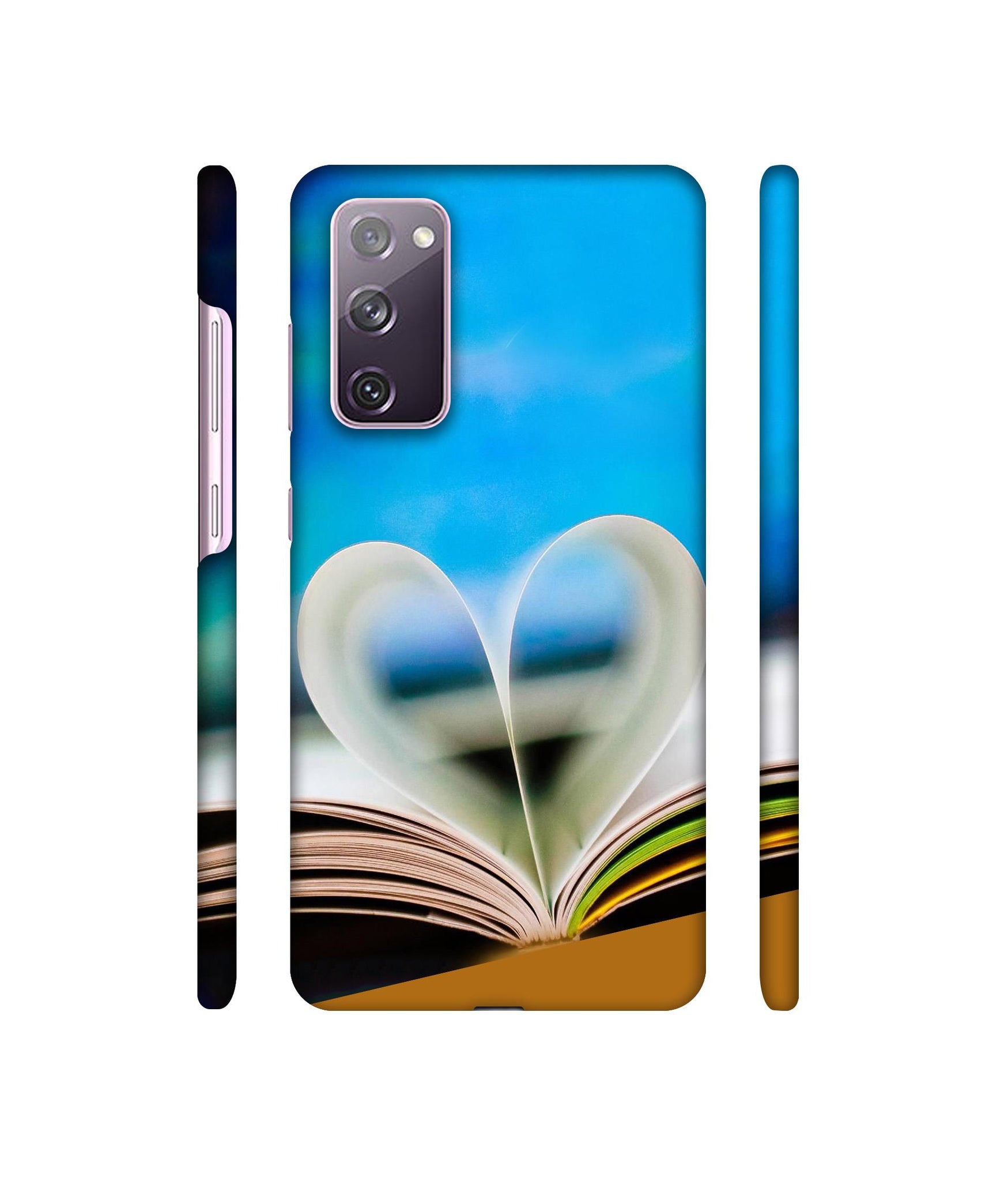 Love Book Designer Hard Back Cover for Samsung Galaxy S20 FE 5G