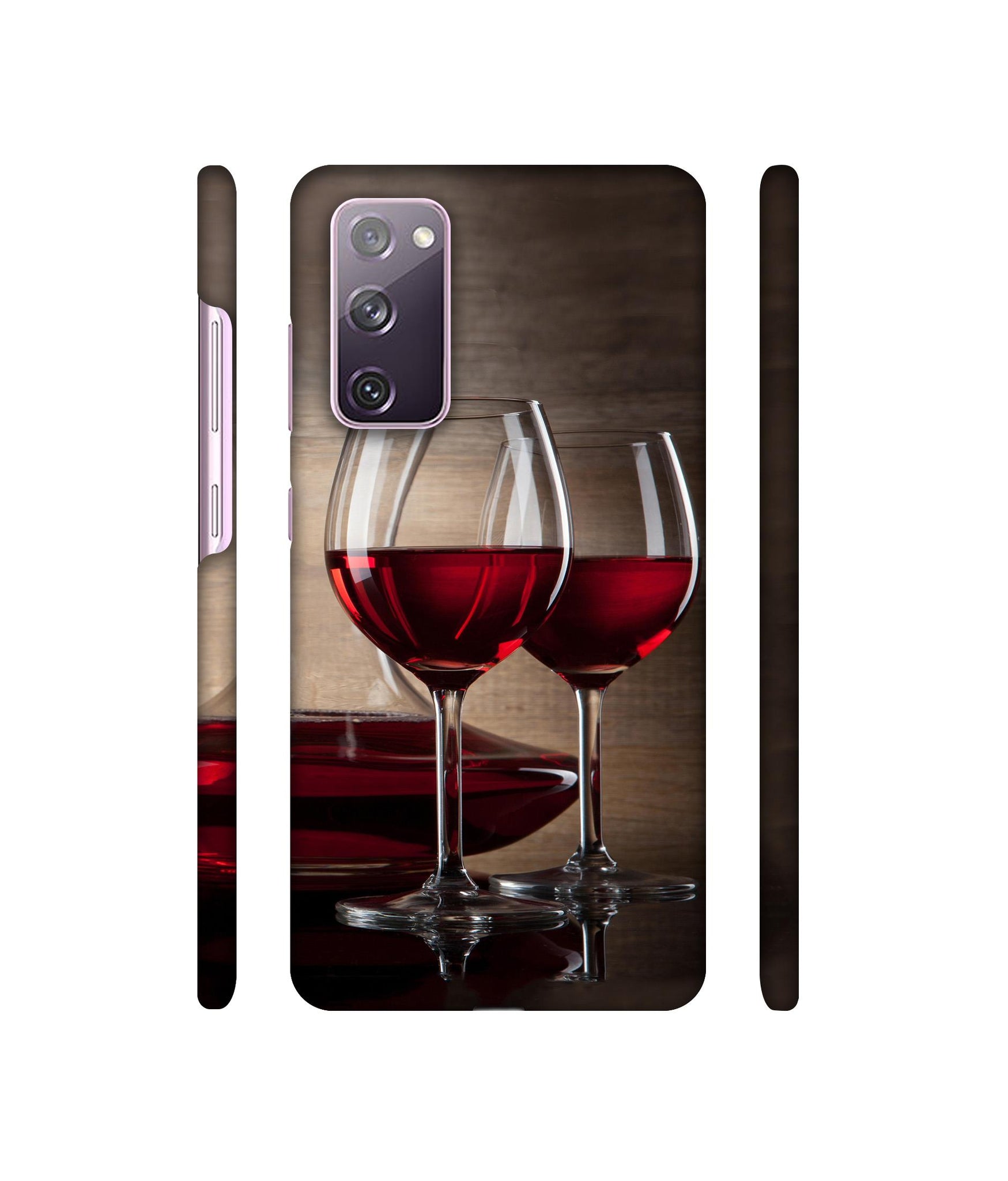 Wine Glass Designer Hard Back Cover for Samsung Galaxy S20 FE 5G