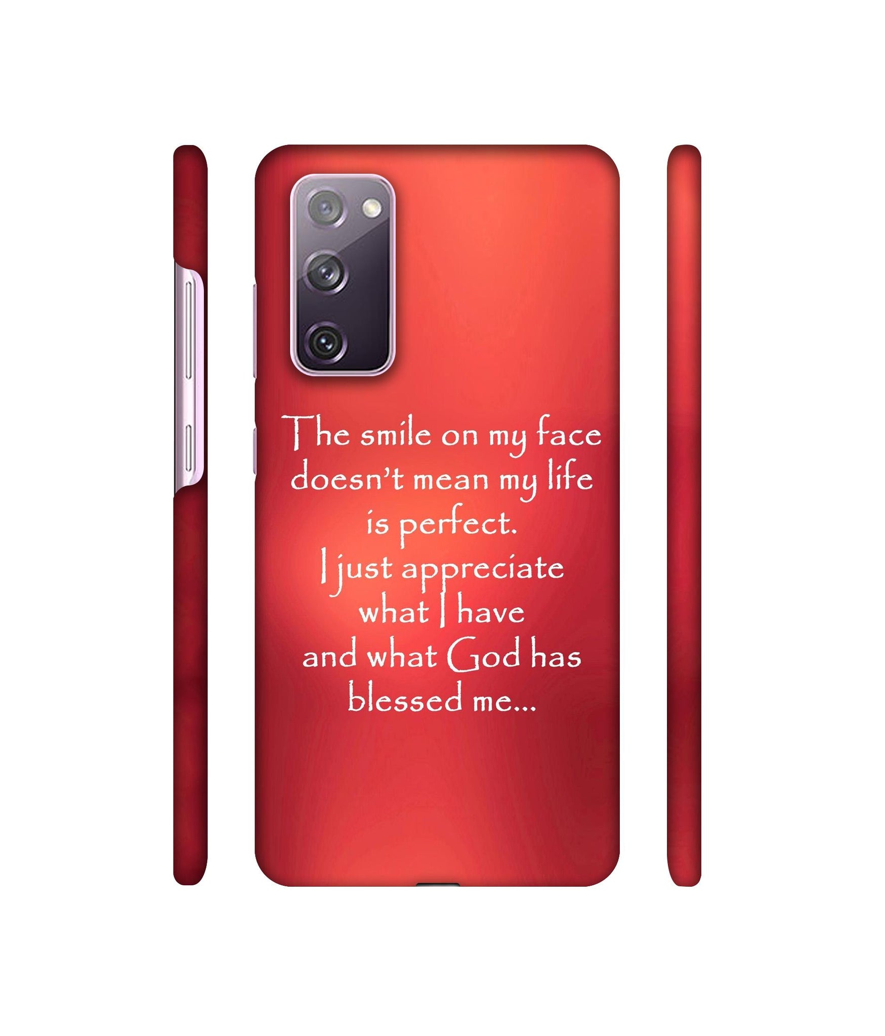 Quotes On Life Designer Hard Back Cover for Samsung Galaxy S20 FE 5G