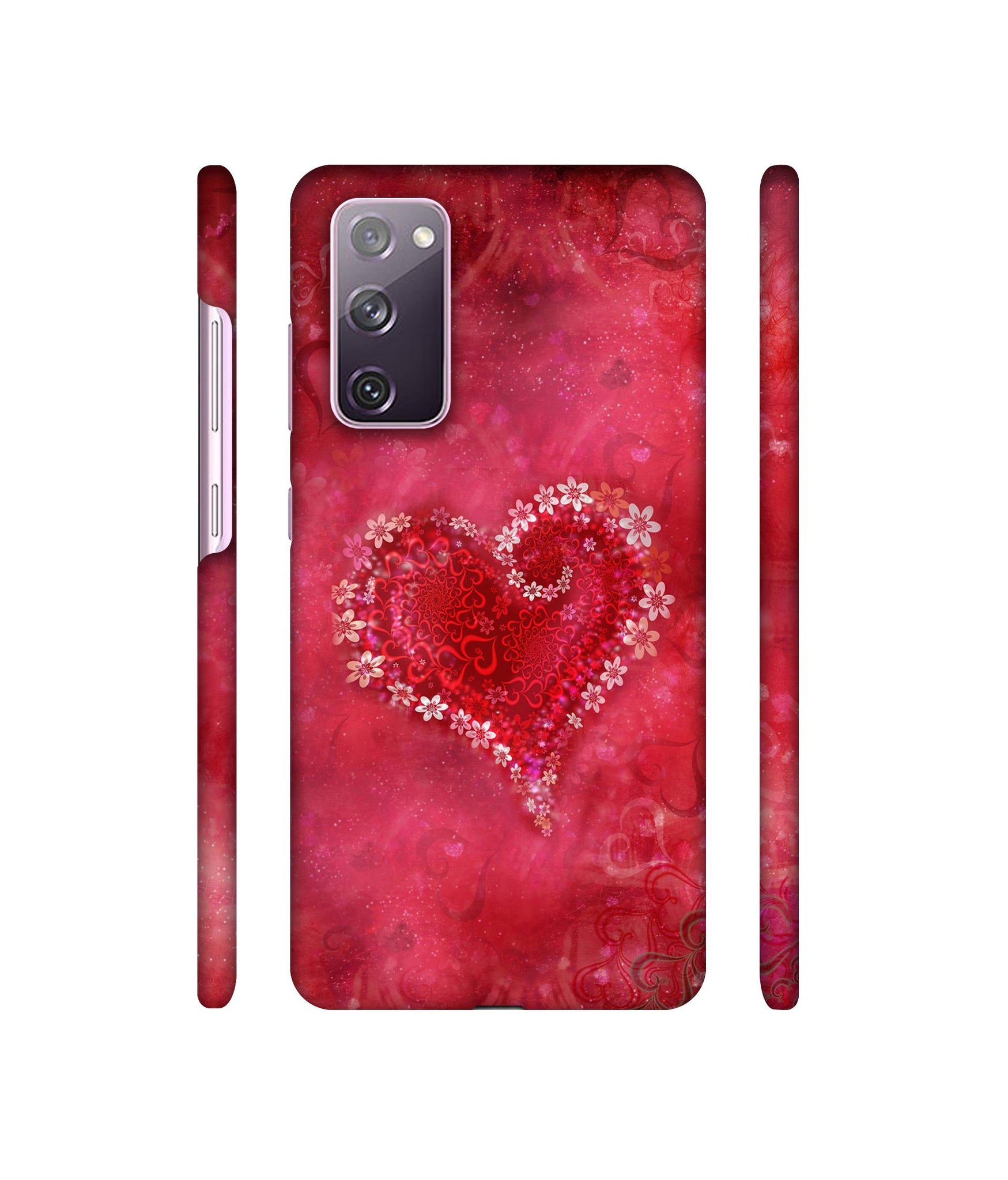 Heart Designer Hard Back Cover for Samsung Galaxy S20 FE 5G