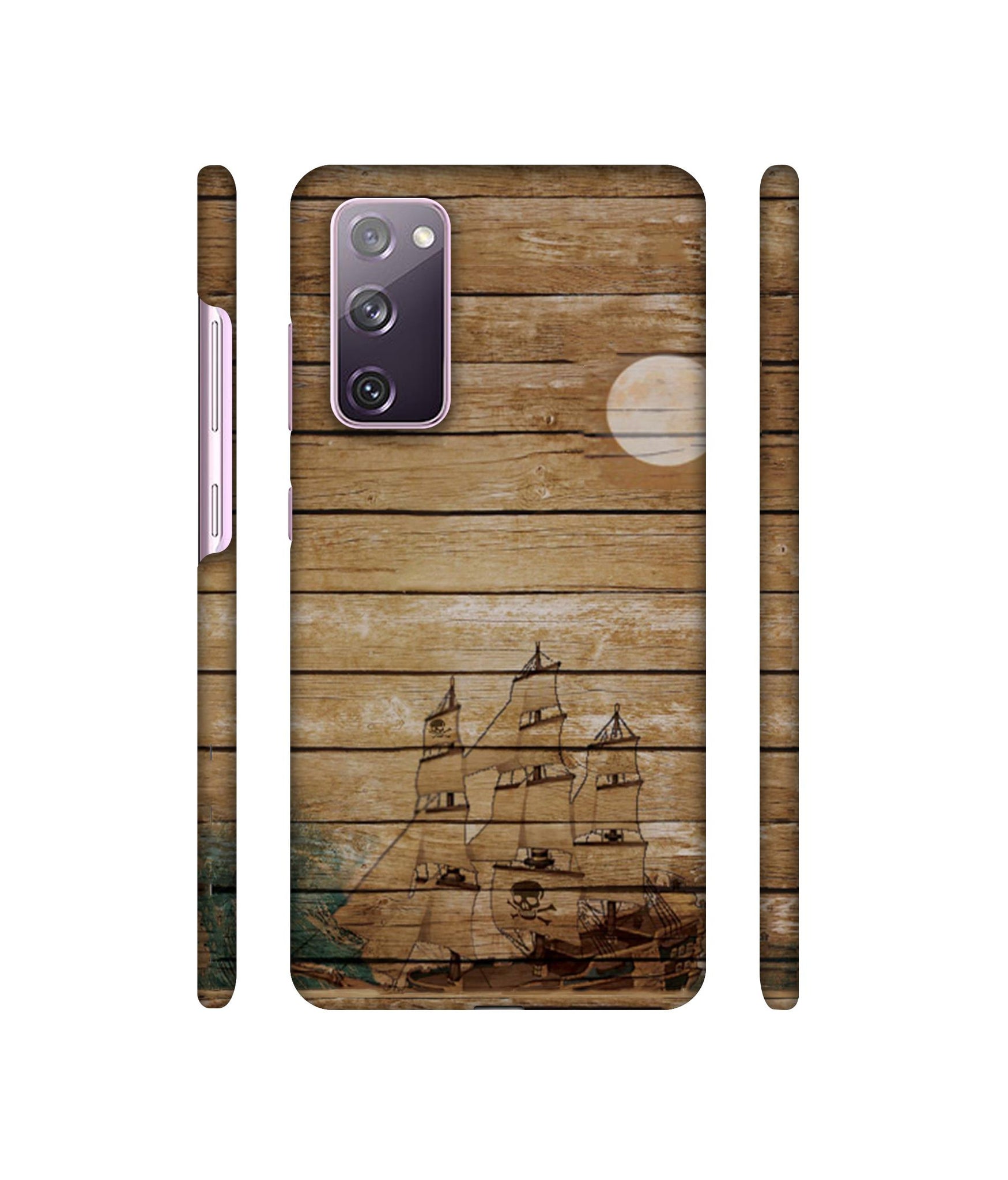 Wooden Pattern Designer Hard Back Cover for Samsung Galaxy S20 FE 5G