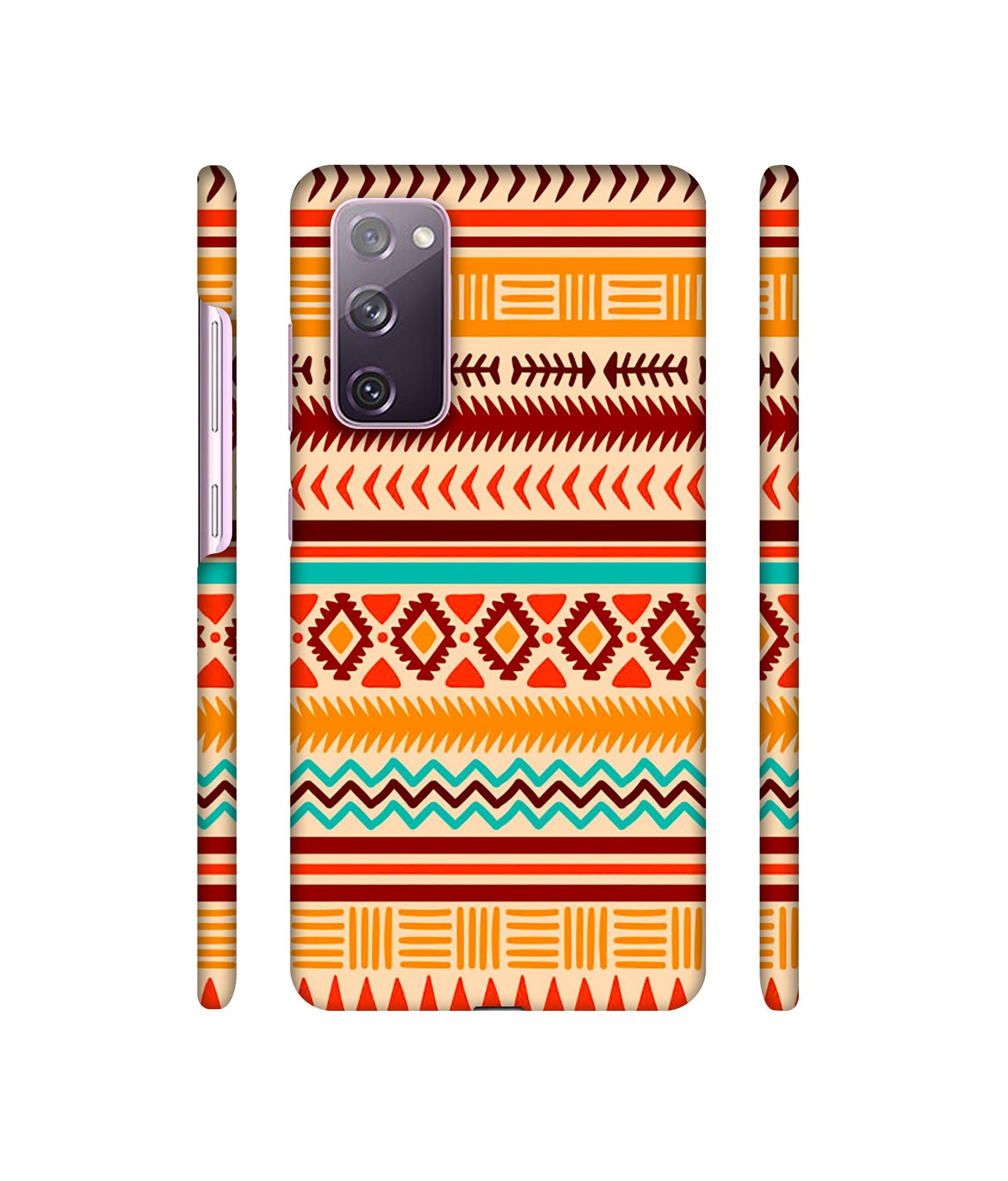 Marathi Rangoli Art Designer Hard Back Cover for Samsung Galaxy S20 FE 5G