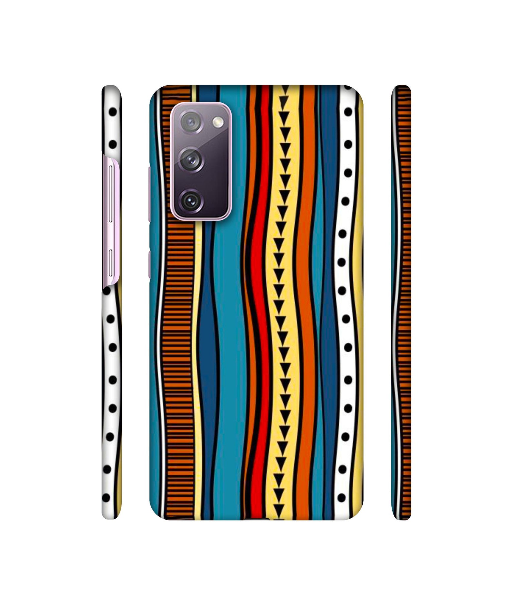 Rangoli Folk Art Designer Hard Back Cover for Samsung Galaxy S20 FE 5G