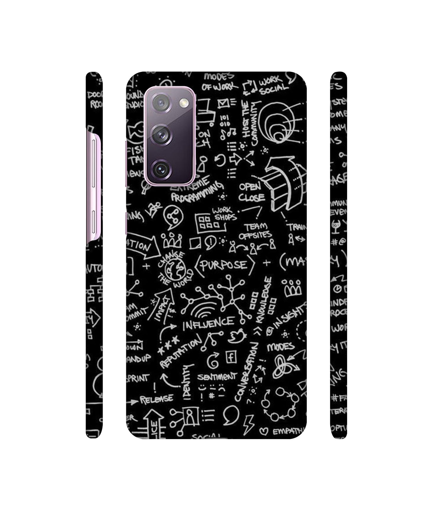 Formulas Designer Hard Back Cover for Samsung Galaxy S20 FE 5G