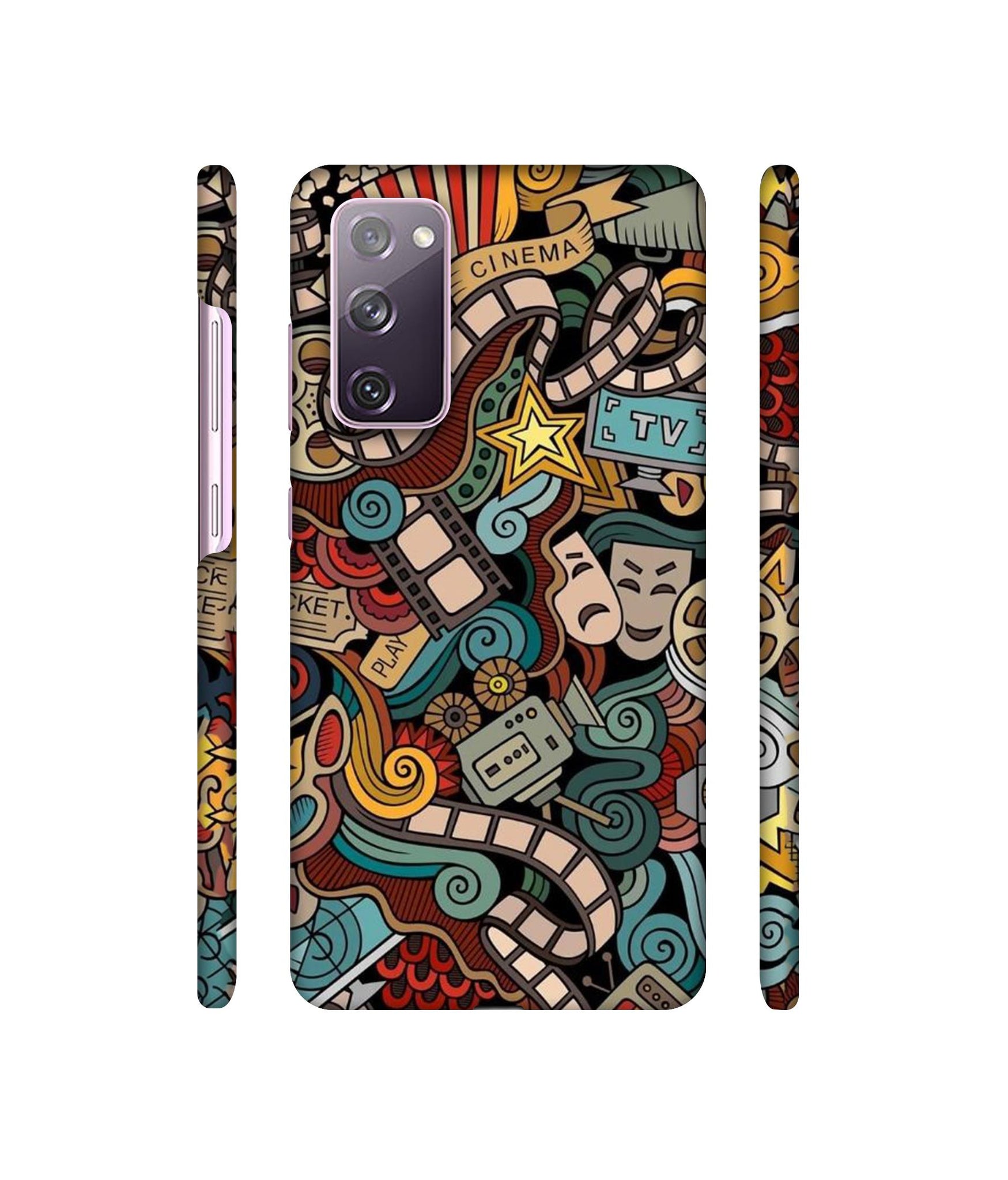 Movies Designer Hard Back Cover for Samsung Galaxy S20 FE 5G