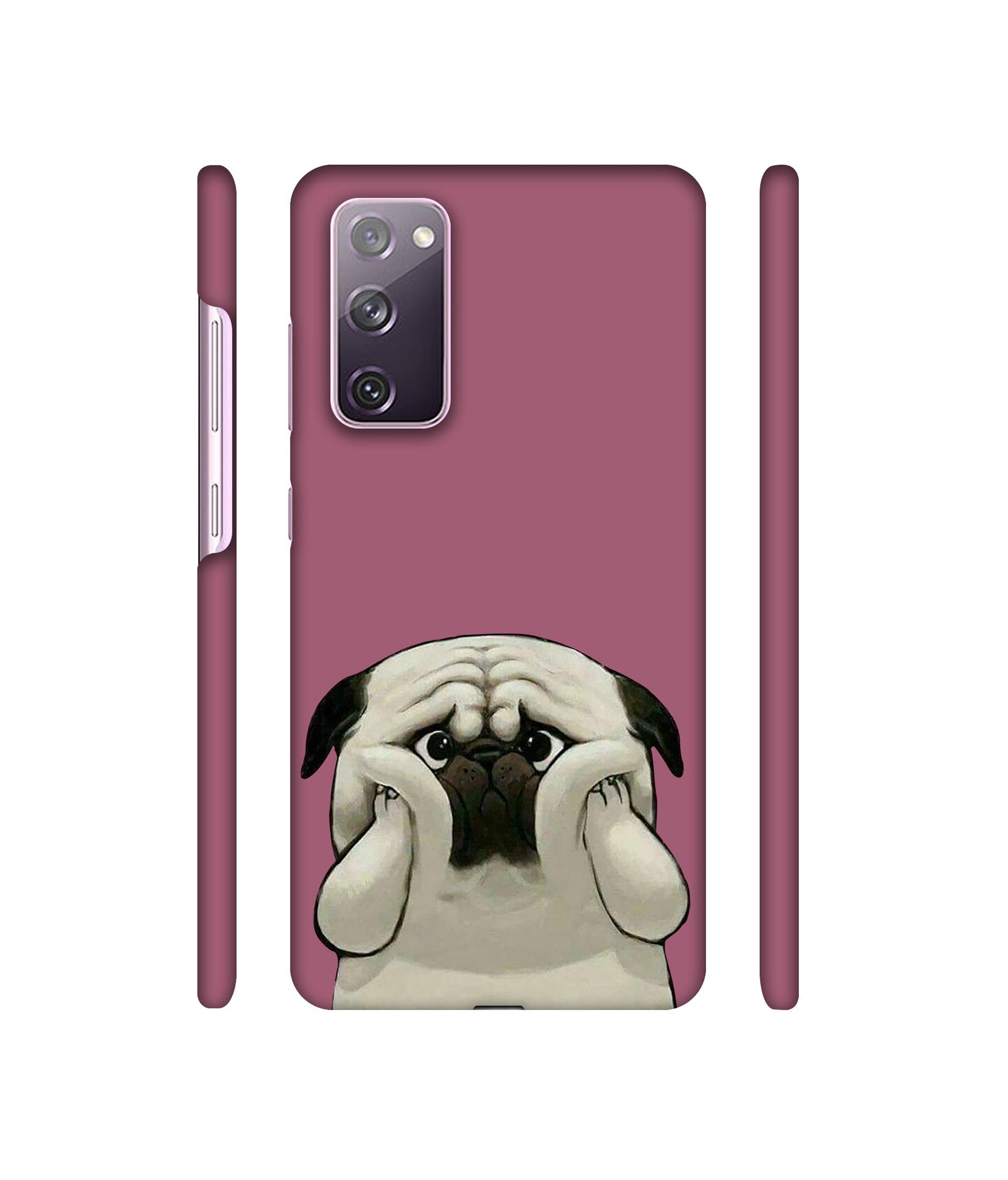 Pot Dog Purple Colour Designer Hard Back Cover for Samsung Galaxy S20 FE 5G