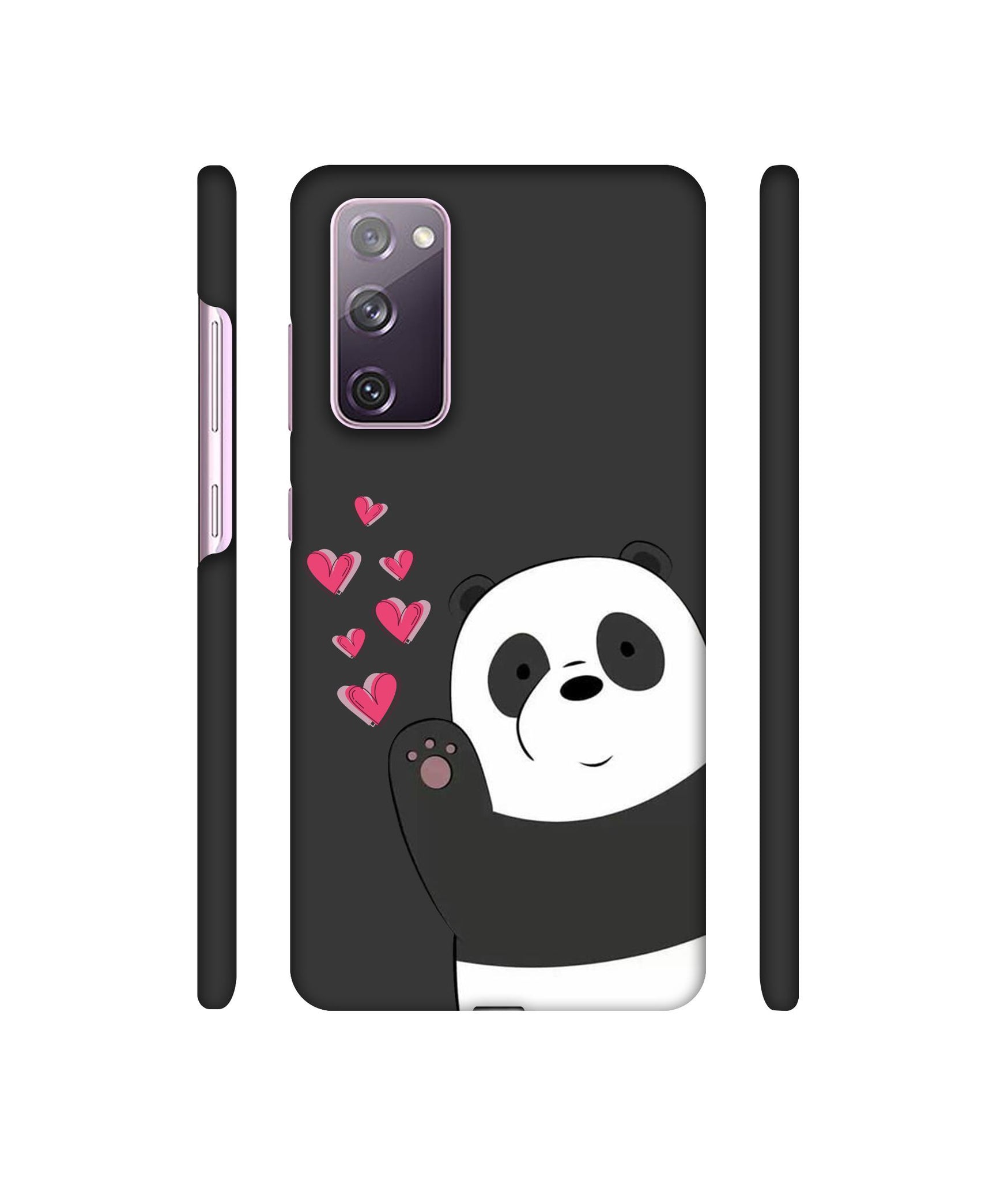 Love Panda Designer Hard Back Cover for Samsung Galaxy S20 FE 5G