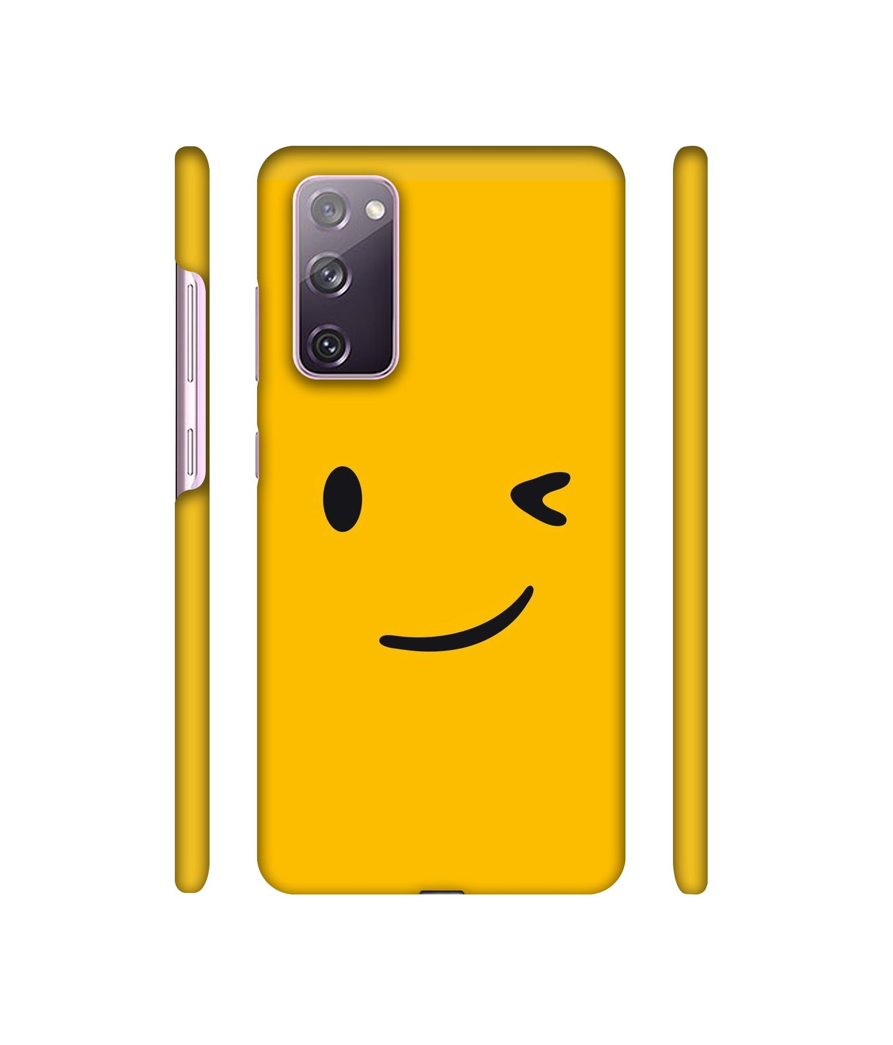 One Eye Blink Face Designer Hard Back Cover for Samsung Galaxy S20 FE 5G