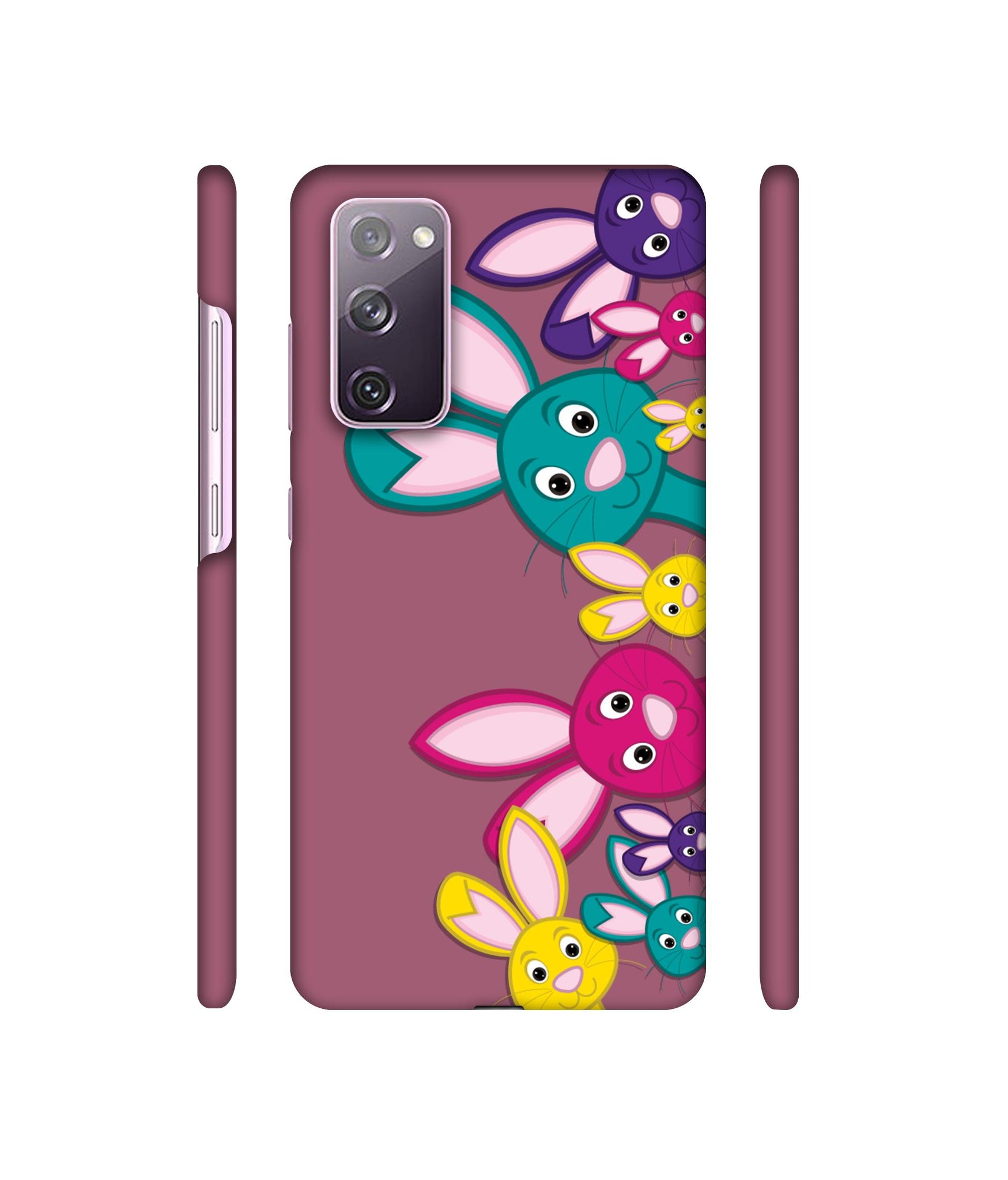 Rabbit Family1 Designer Hard Back Cover for Samsung Galaxy S20 FE 5G