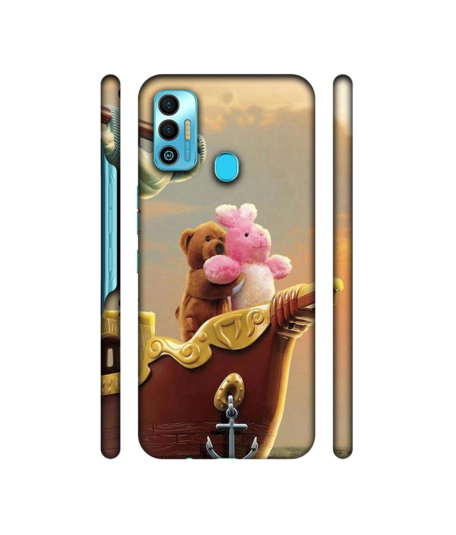 Funny Titanic Designer Hard Back Cover for Tecno Spark 7T
