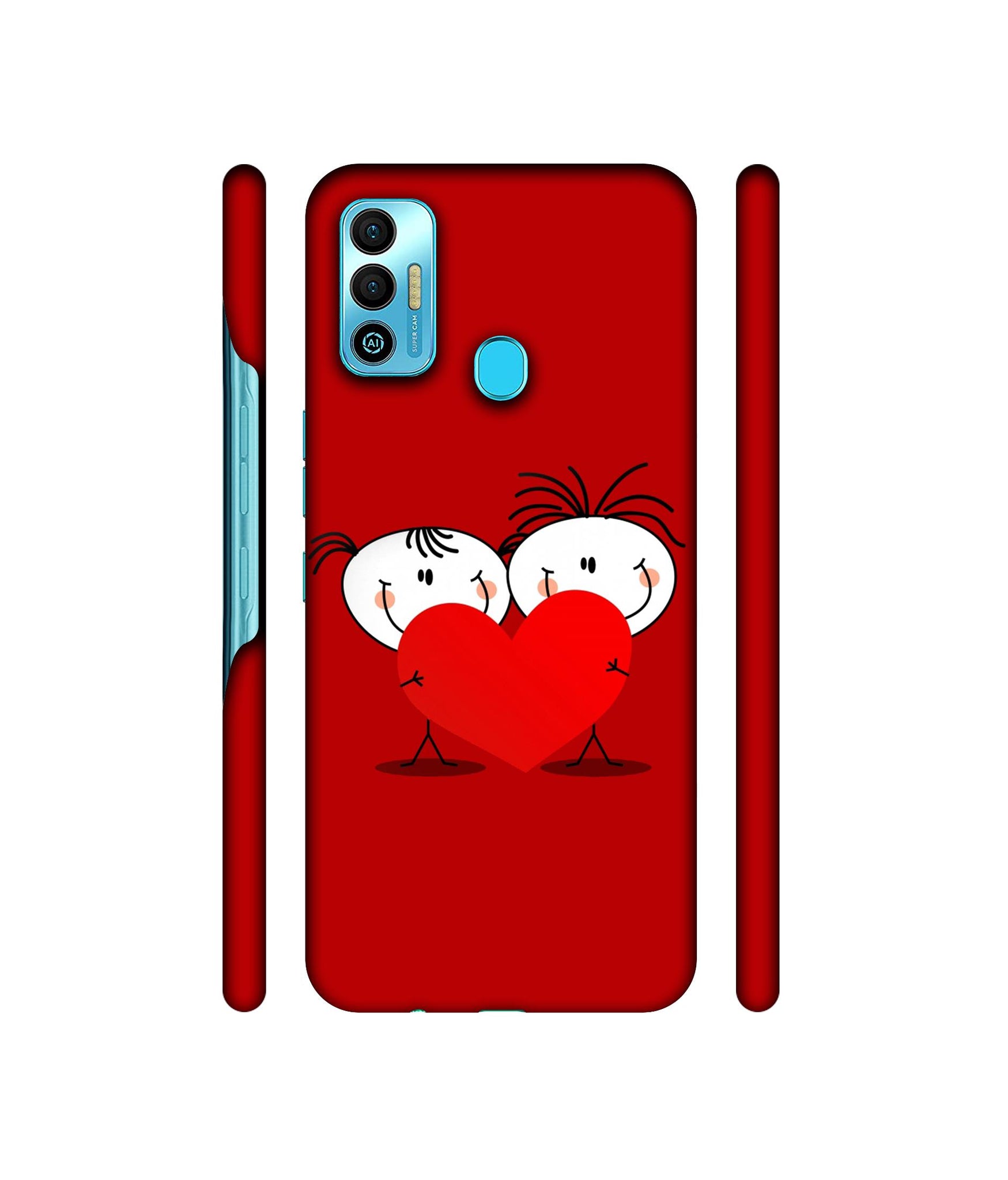 Valentines Day Designer Hard Back Cover for Tecno Spark 7T
