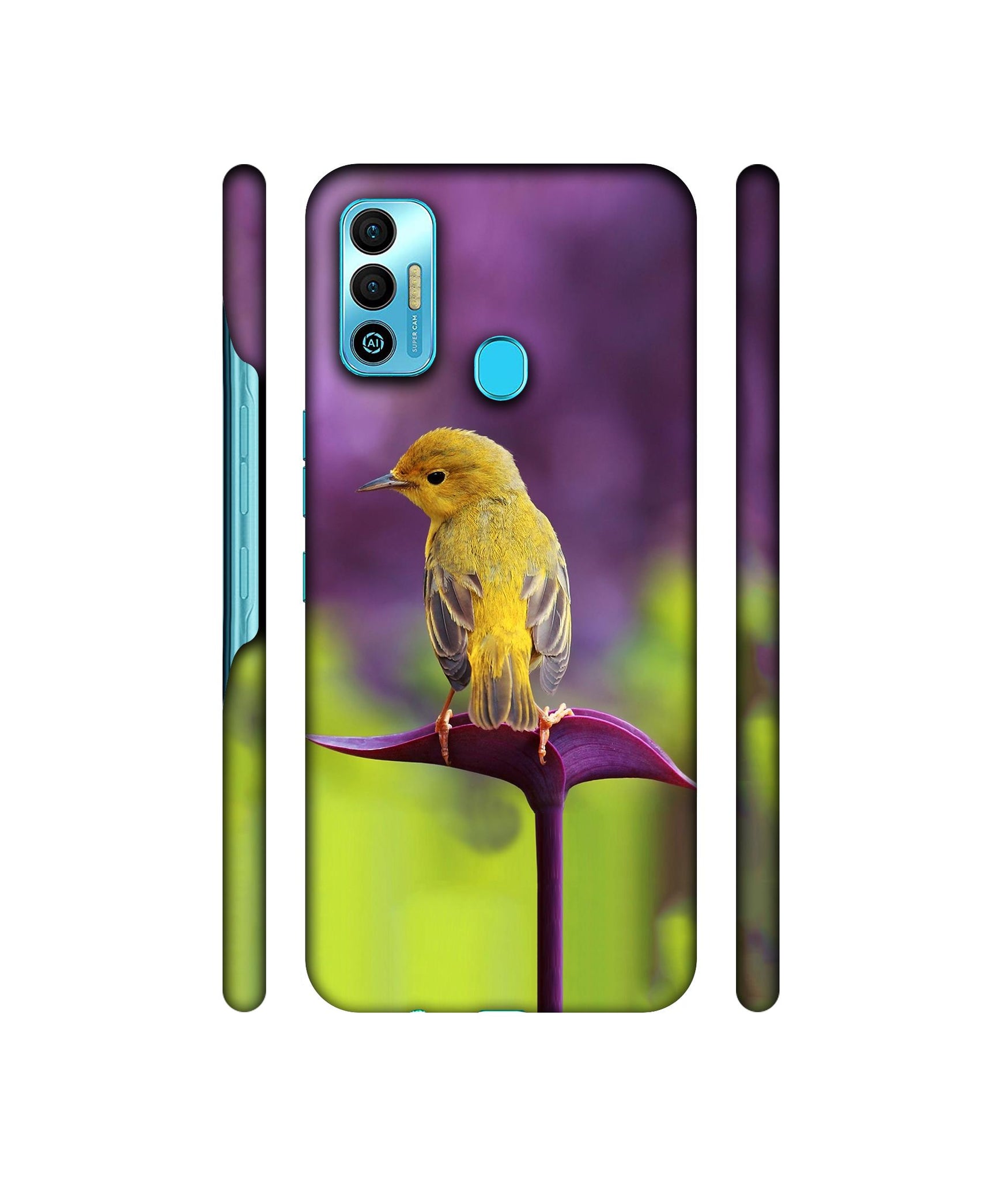 Little Bird Designer Hard Back Cover for Tecno Spark 7T