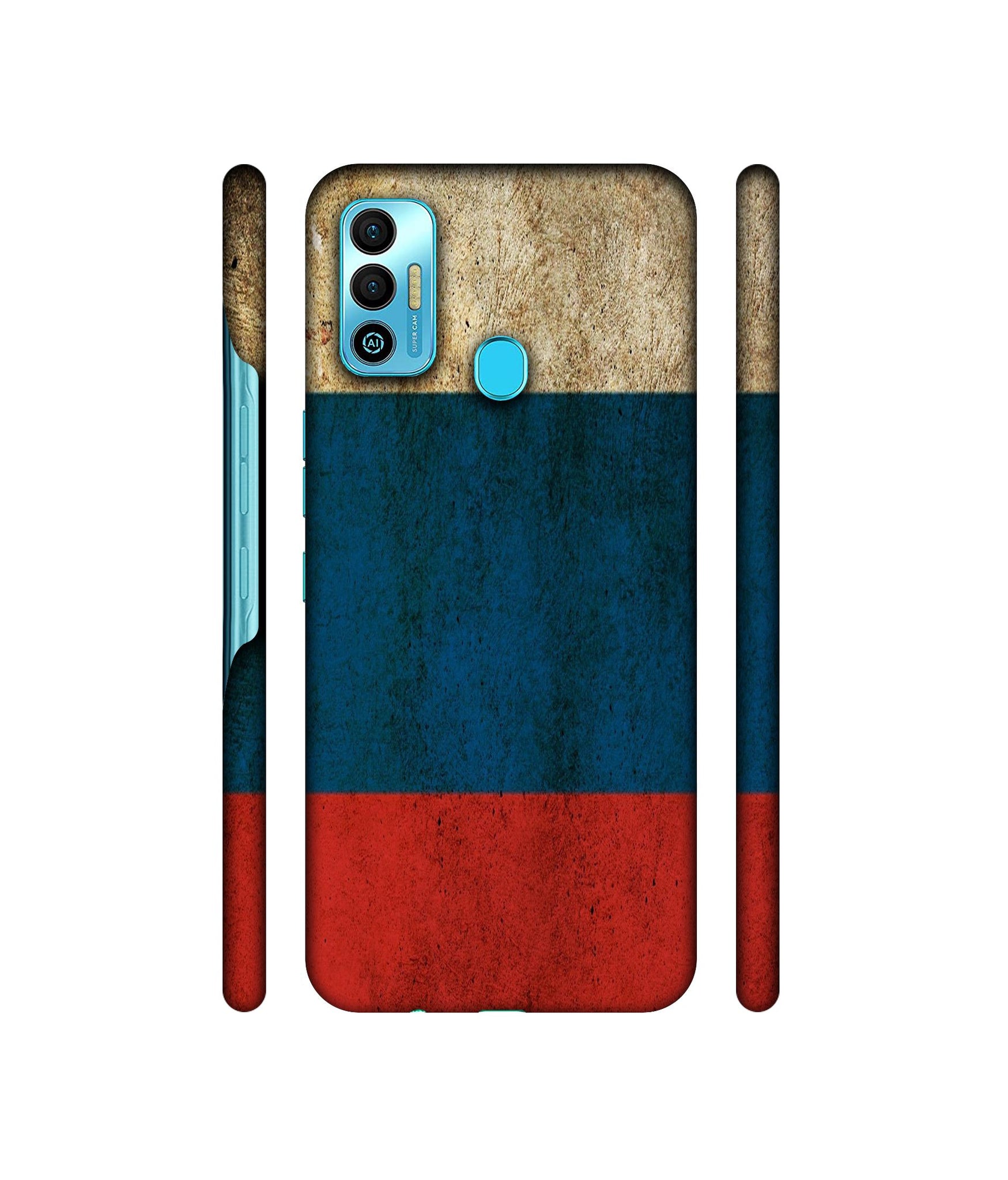 Autumn Girl Designer Hard Back Cover for Tecno Spark 7T