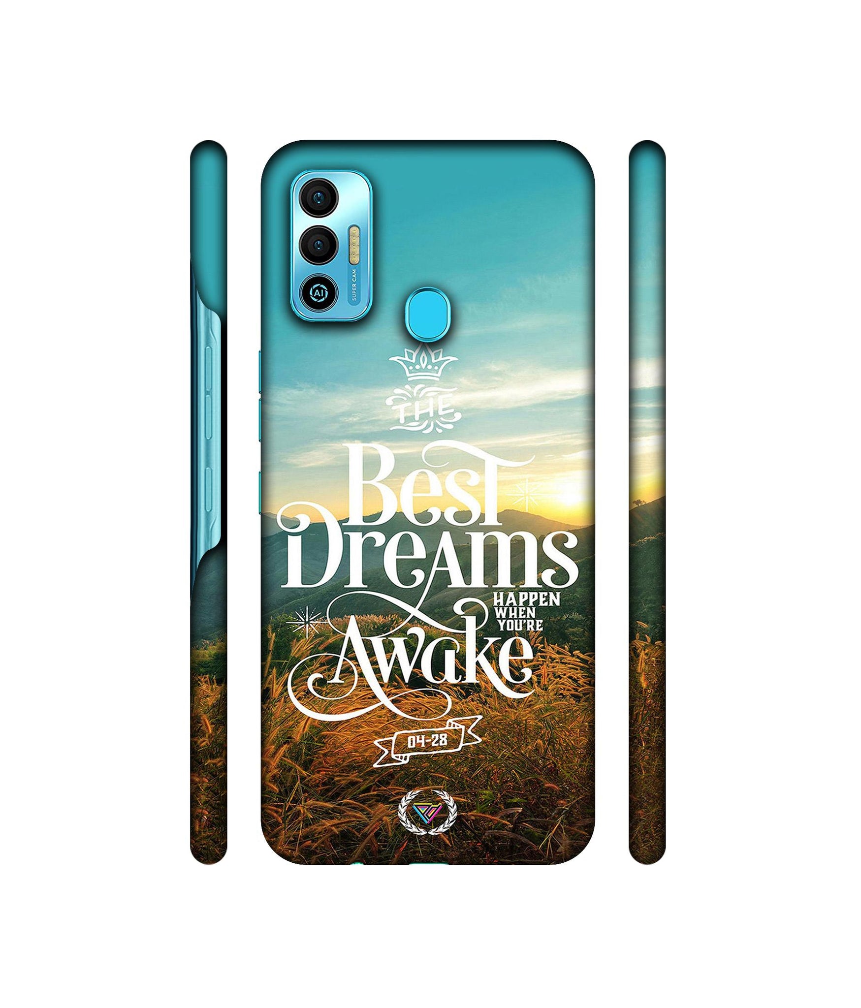 Dreams Designer Hard Back Cover for Tecno Spark 7T
