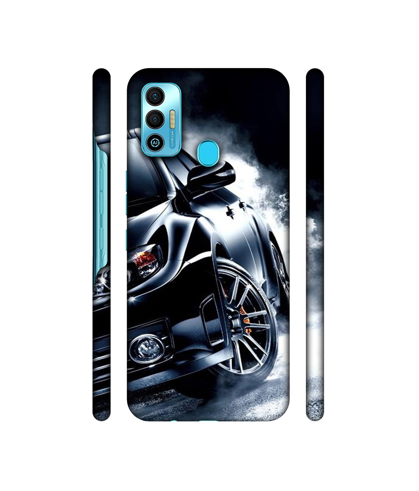 Speed Designer Hard Back Cover for Tecno Spark 7T