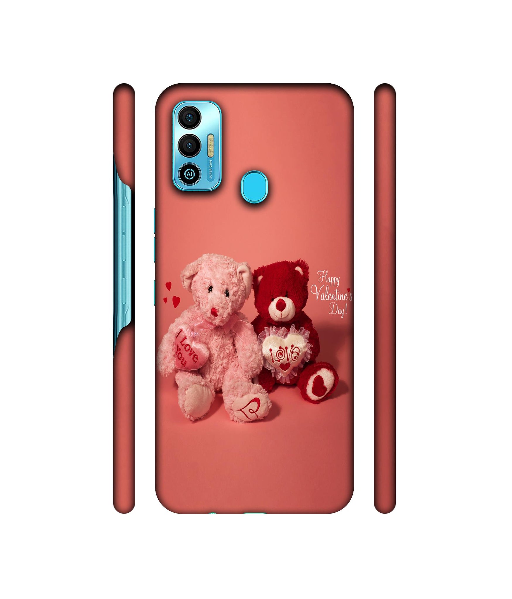 Valentine Day Designer Hard Back Cover for Tecno Spark 7T