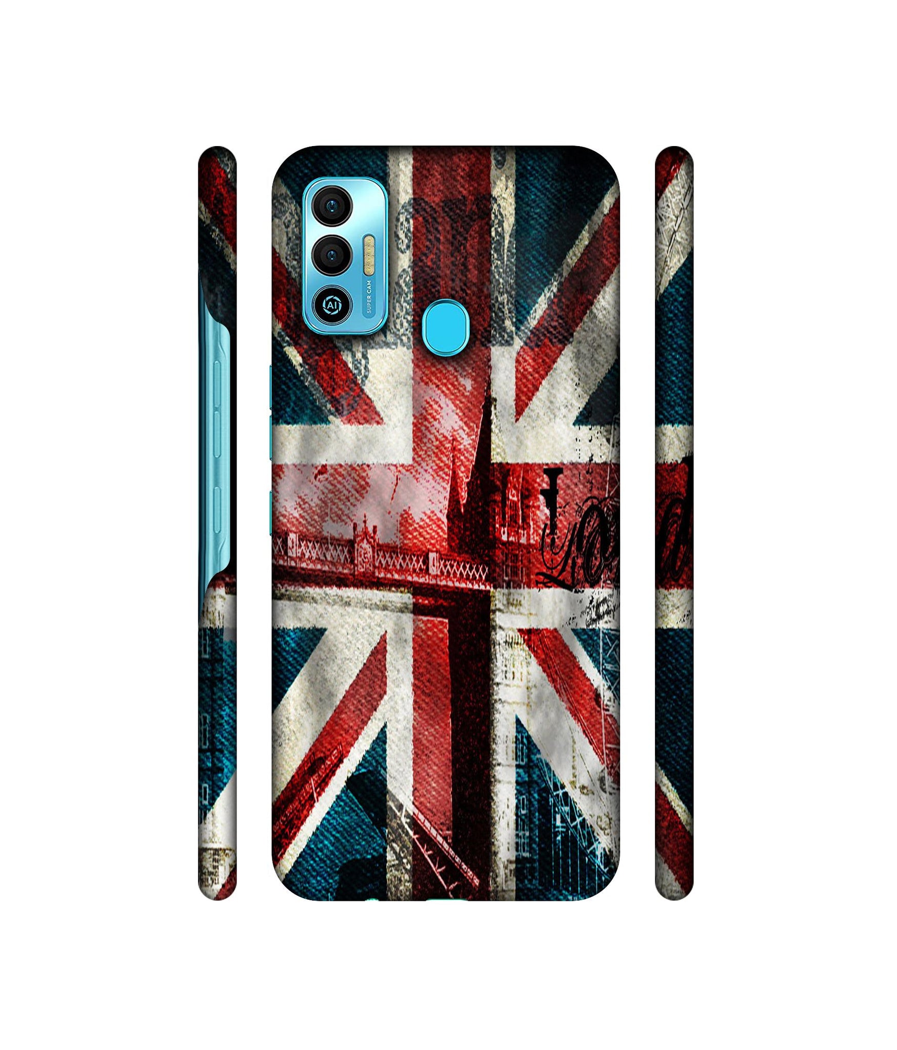Music Men Designer Hard Back Cover for Tecno Spark 7T