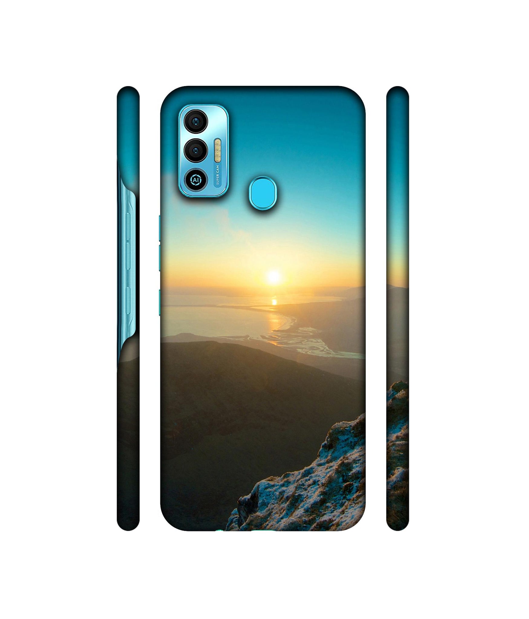 Senset Designer Hard Back Cover for Tecno Spark 7T