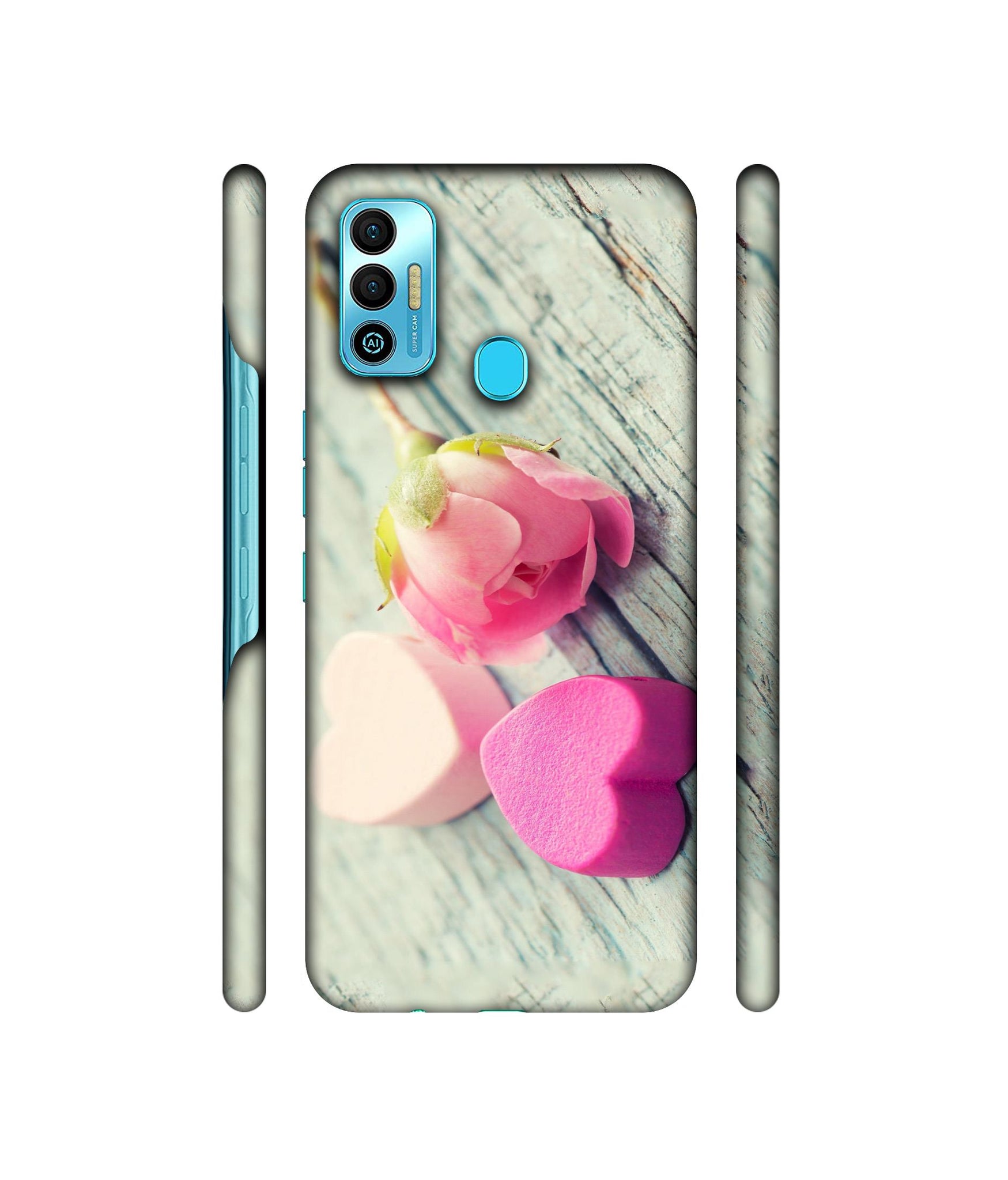 Tenderness Designer Hard Back Cover for Tecno Spark 7T