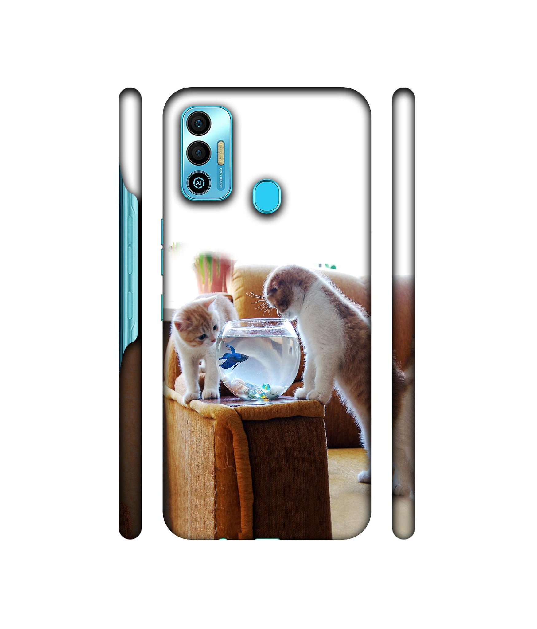 Quotes Tumbler Designer Hard Back Cover for Tecno Spark 7T