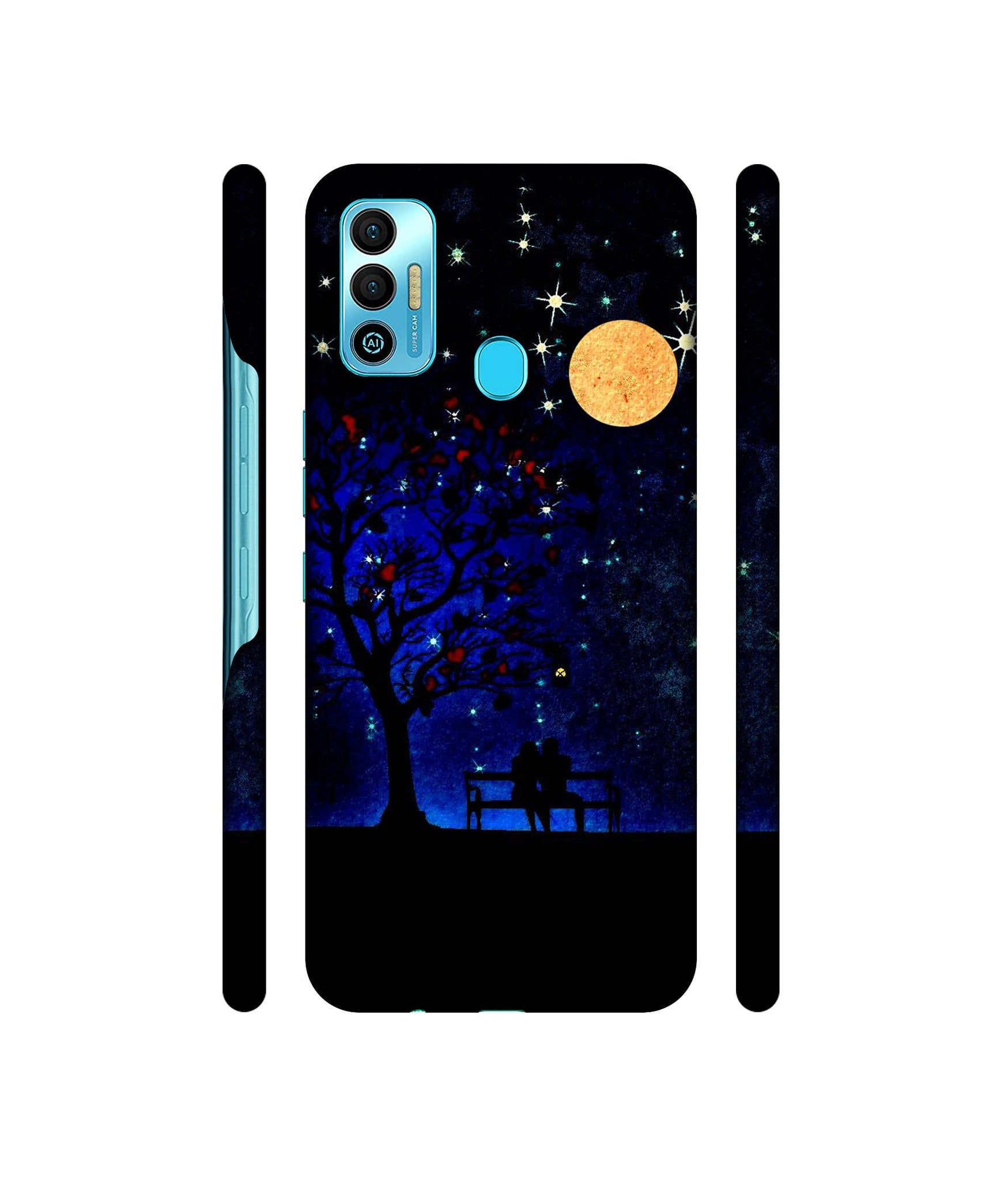 Blue Sky Designer Hard Back Cover for Tecno Spark 7T