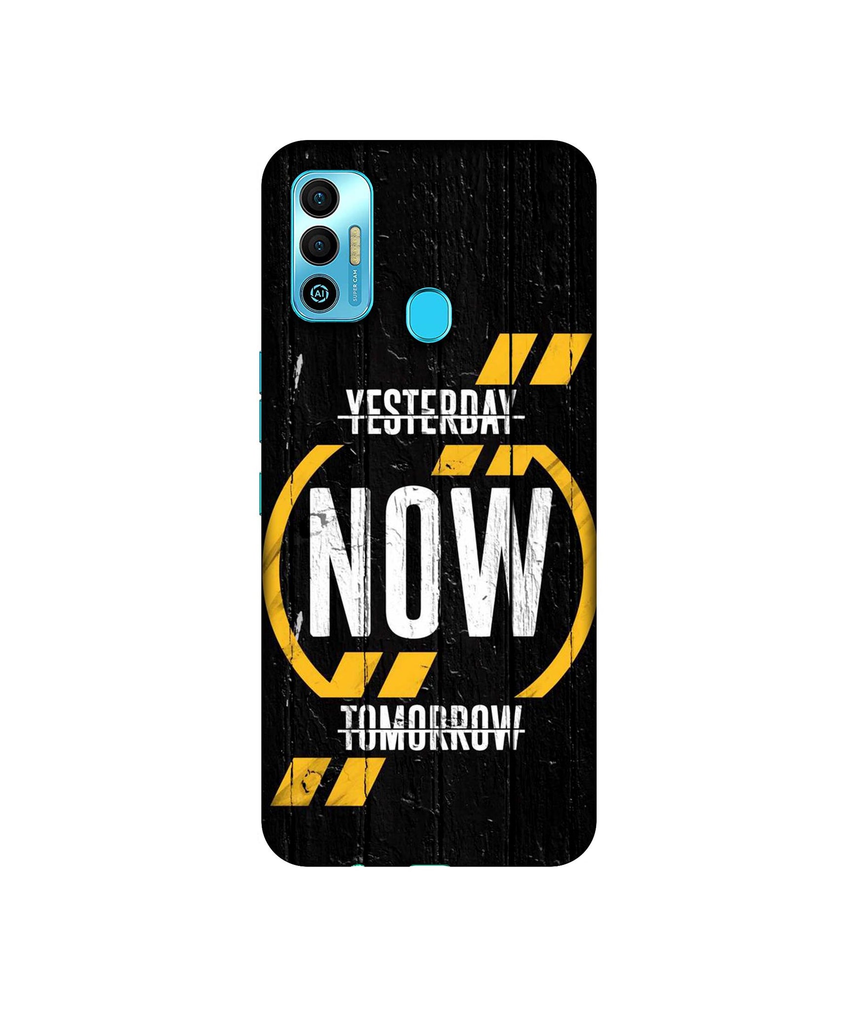 Yesterday Cross Designer Hard Back Cover for Tecno Spark 7T