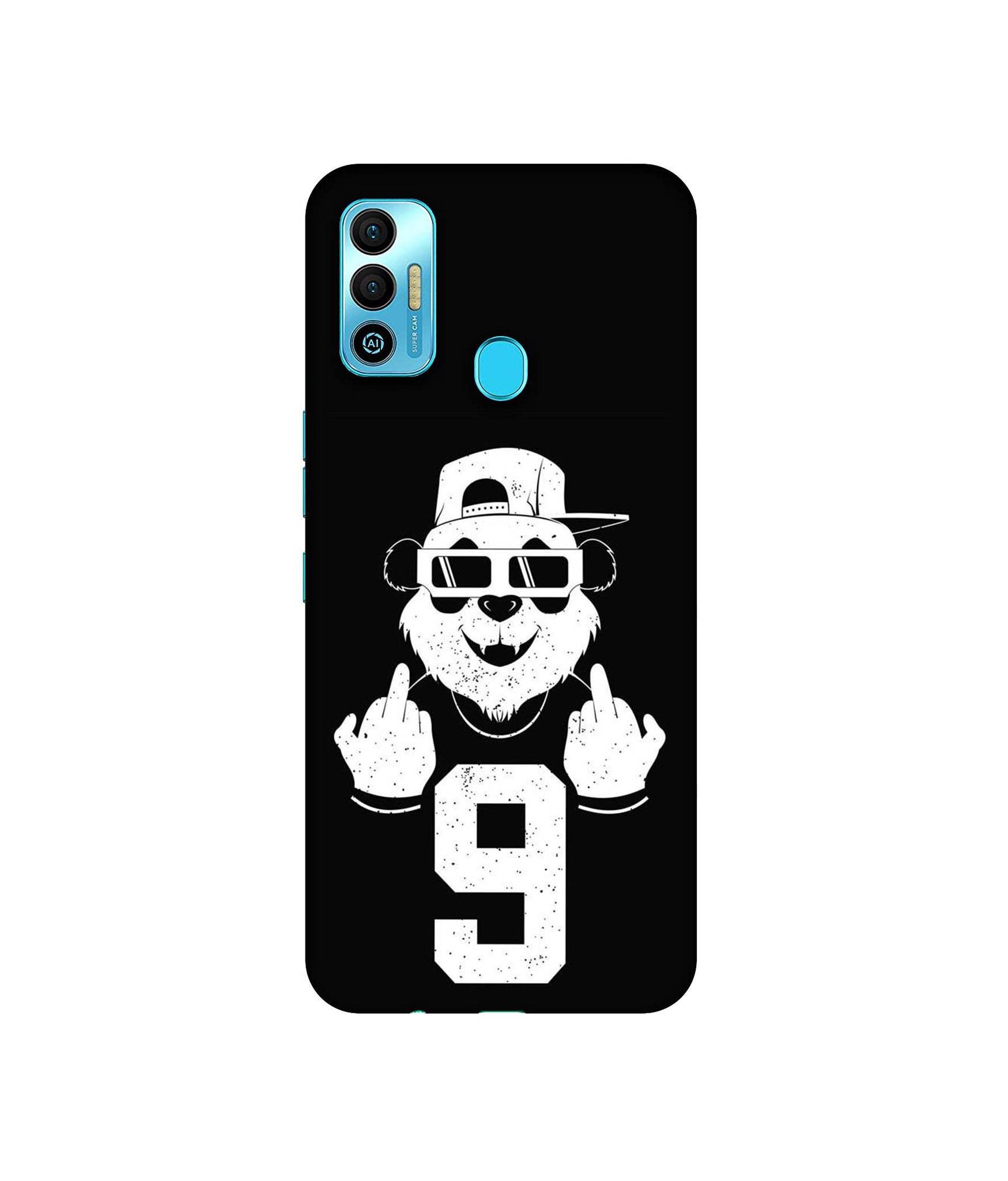 Nine Number Designer Hard Back Cover for Tecno Spark 7T