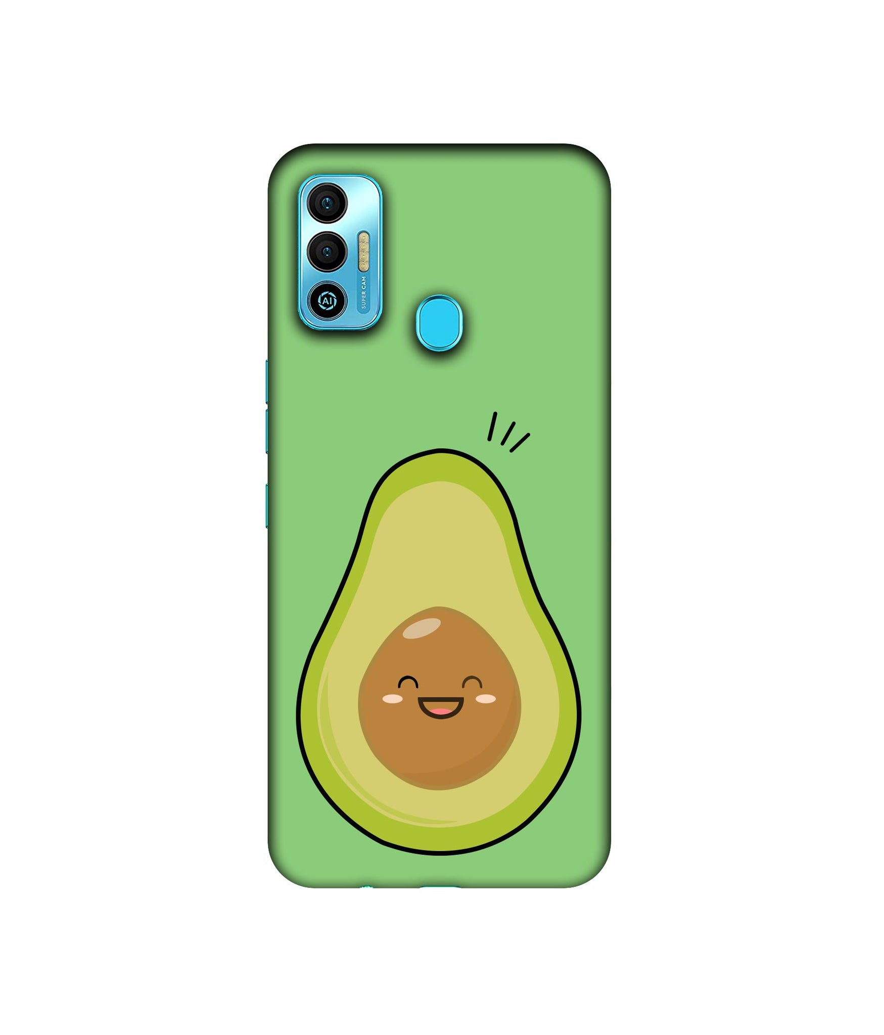 Avocados Designer Hard Back Cover for Tecno Spark 7T