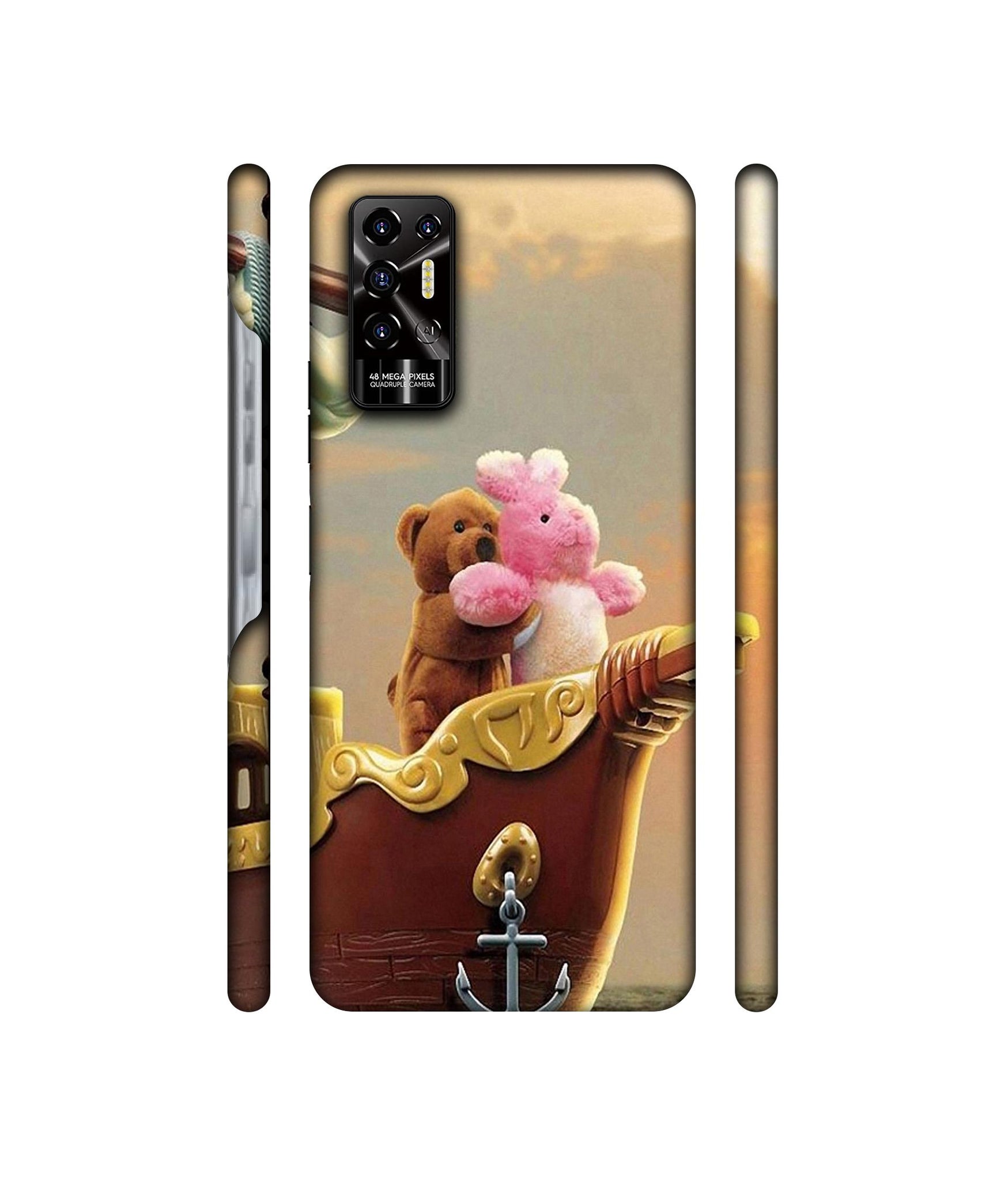 Funny Titanic Designer Hard Back Cover for Tecno POVA 2