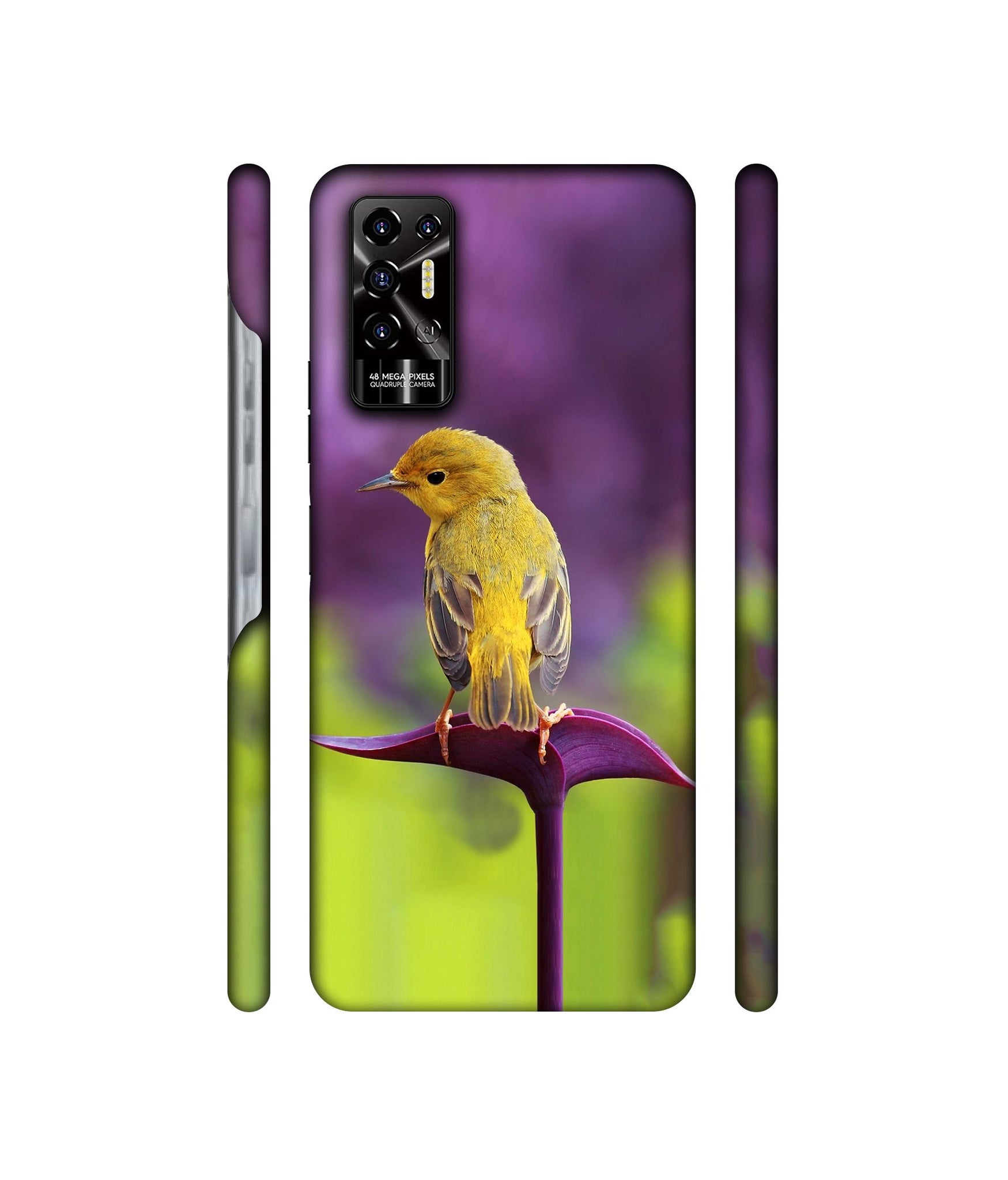 Little Bird Designer Hard Back Cover for Tecno POVA 2
