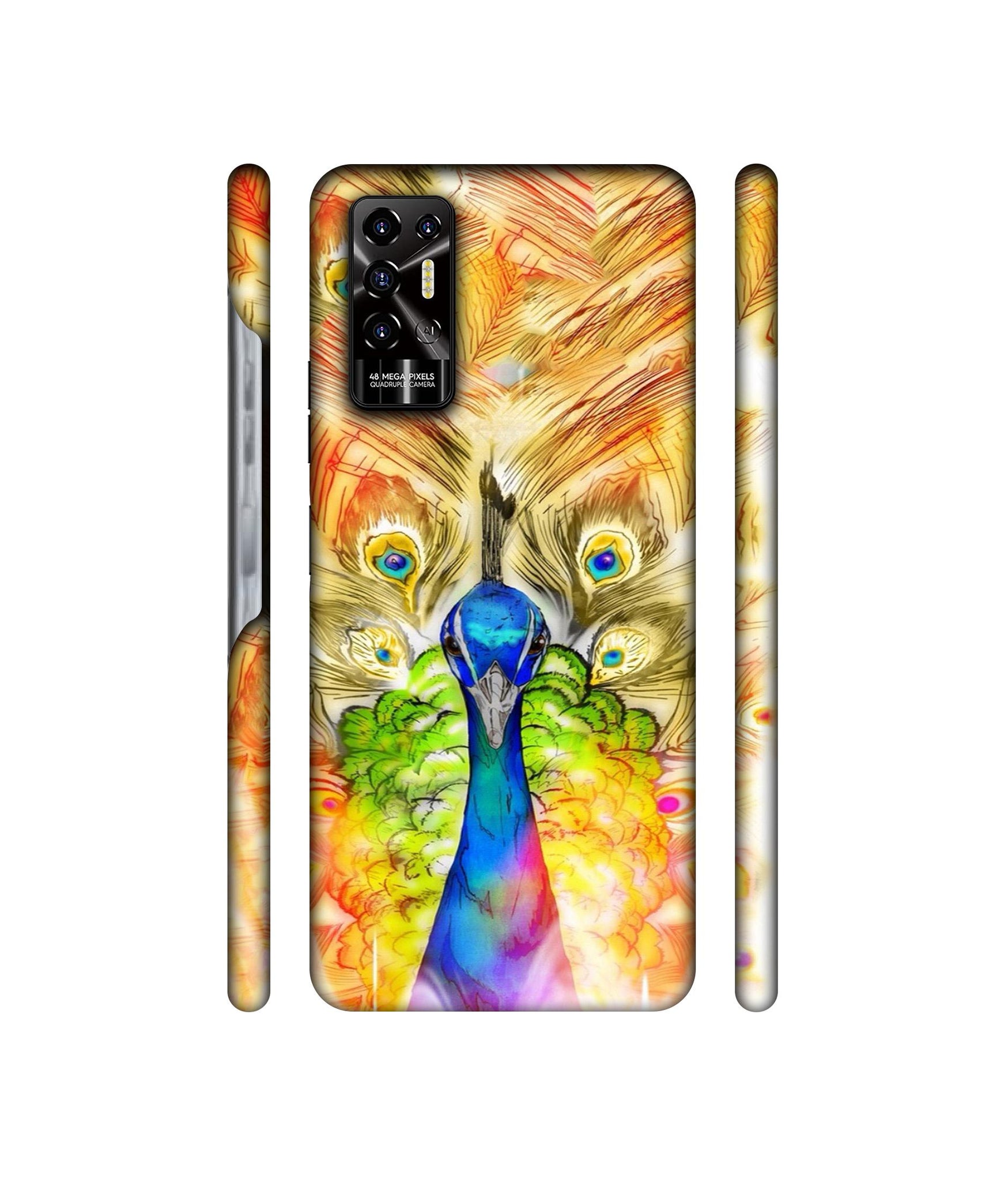 Colorful Joy Pattern Designer Hard Back Cover for Tecno POVA 2