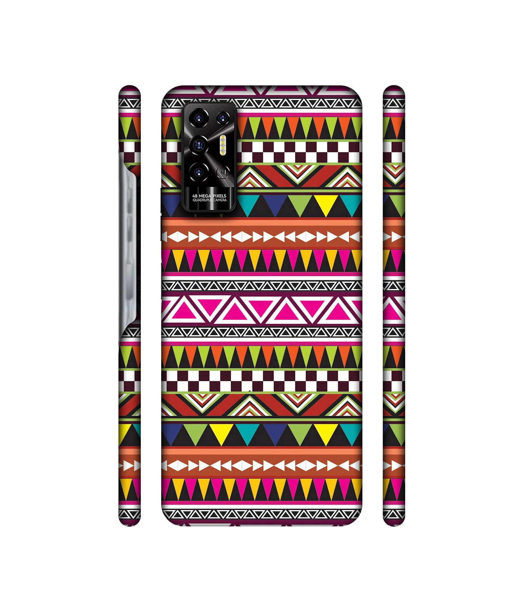 Azatel Designer Hard Back Cover for Tecno POVA 2