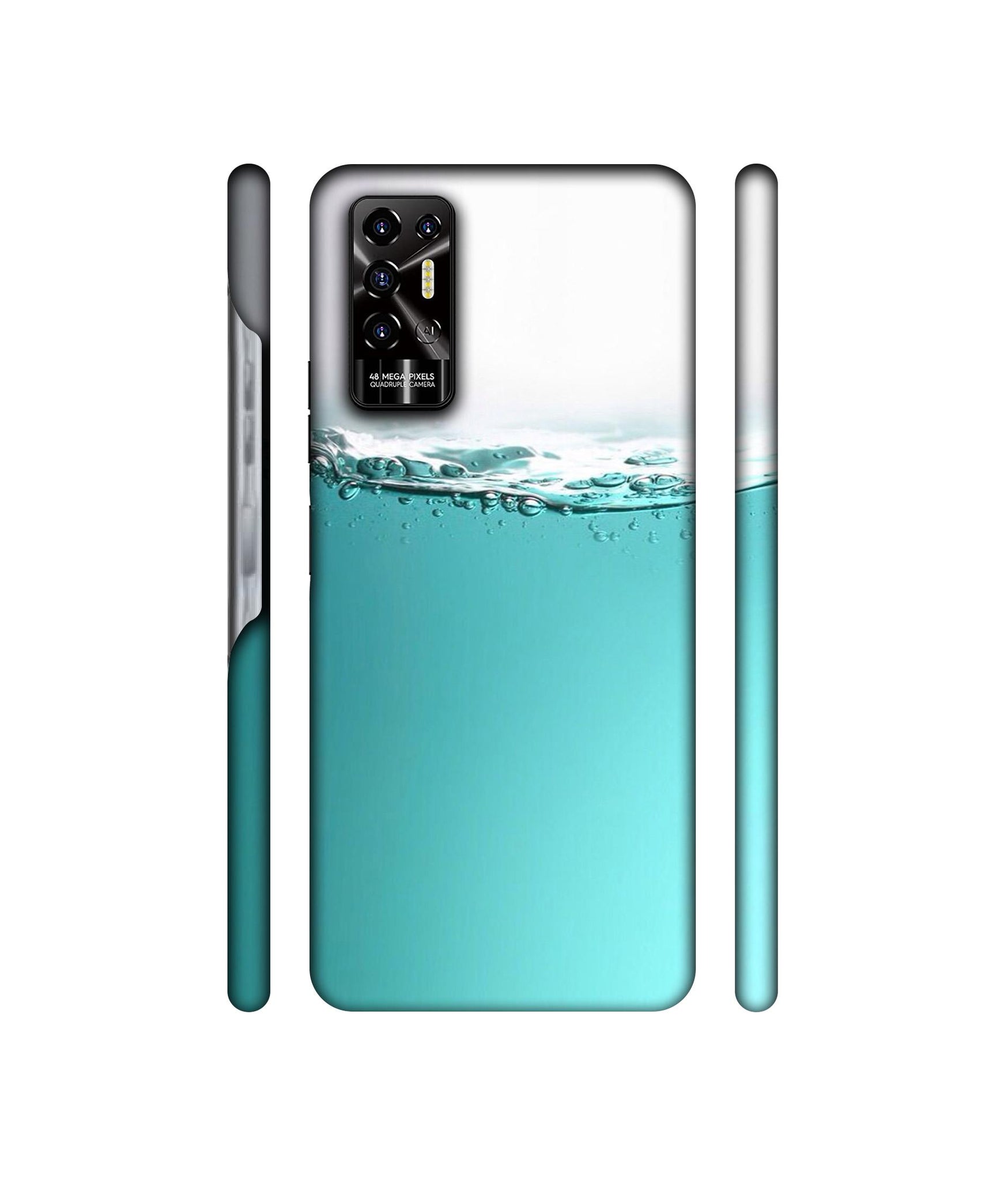 Half Fill Designer Hard Back Cover for Tecno POVA 2