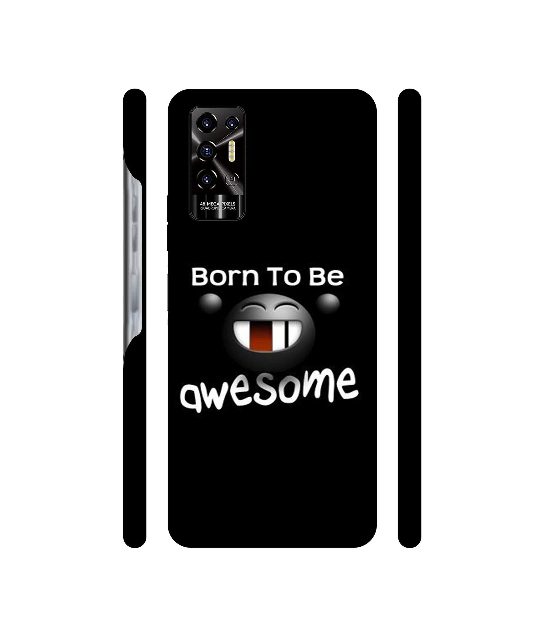 Awesome Quotes Designer Hard Back Cover for Tecno POVA 2