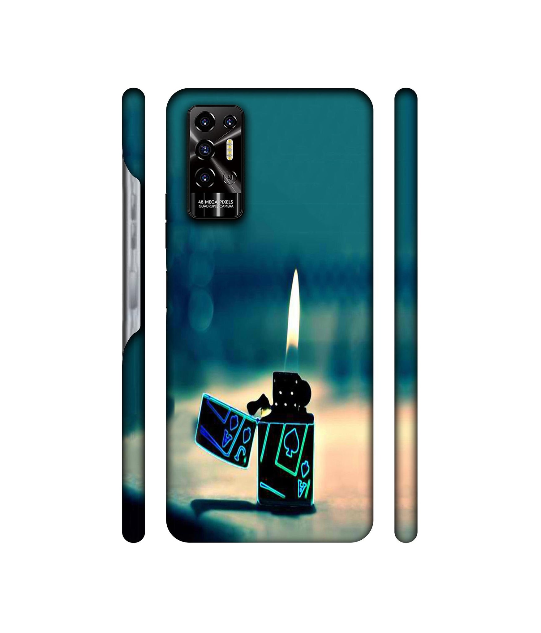 Cigrate Lighter Designer Hard Back Cover for Tecno POVA 2