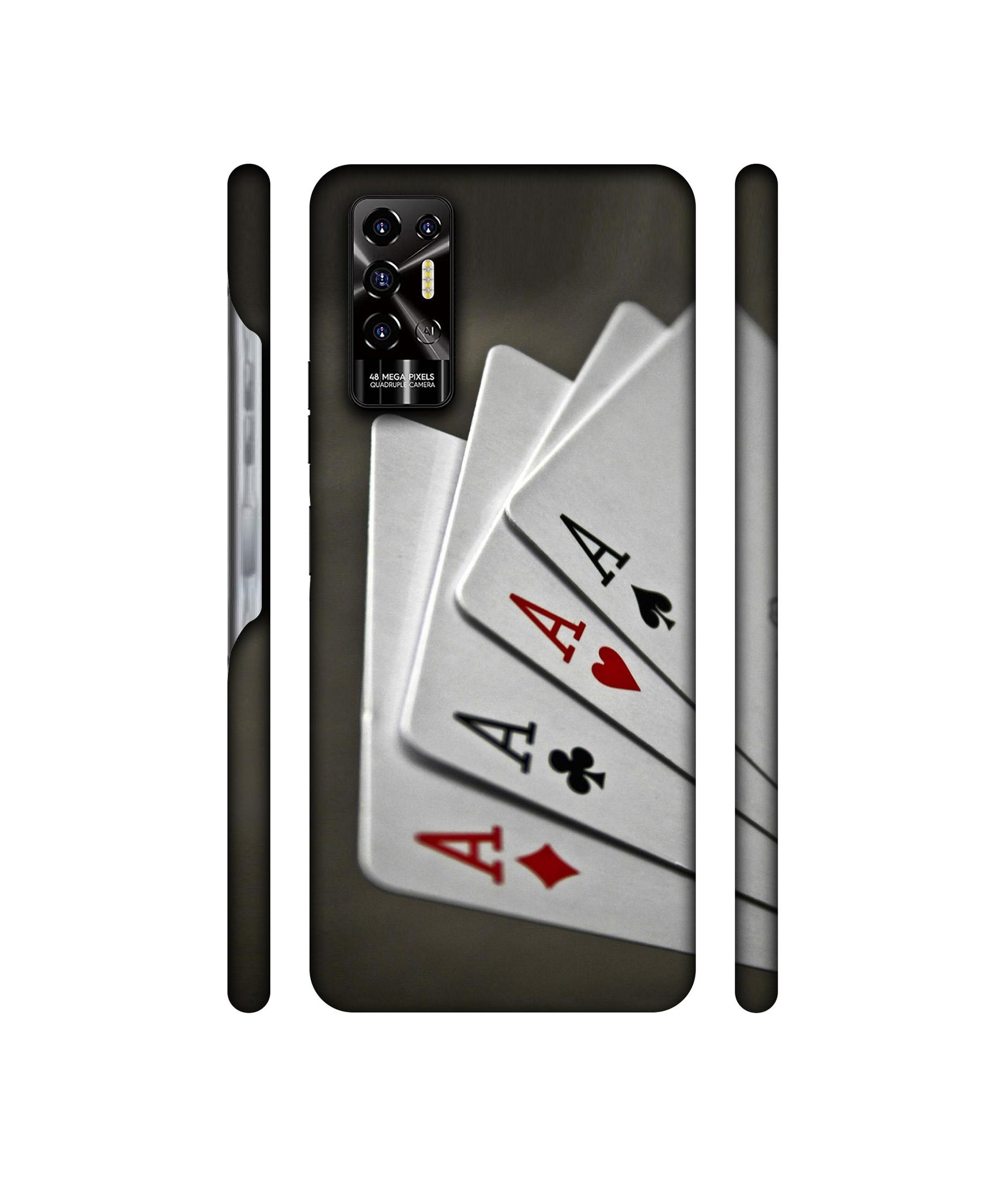 Ace Cards Designer Hard Back Cover for Tecno POVA 2