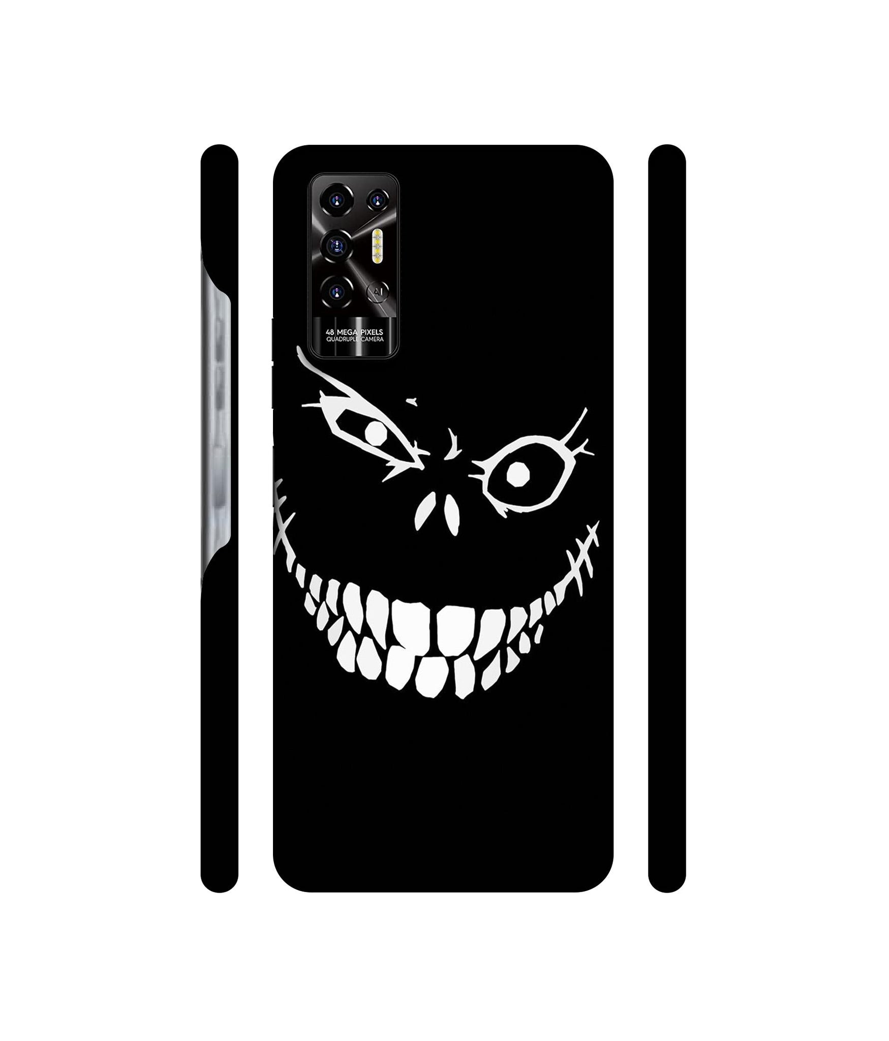 Face of Fear Designer Hard Back Cover for Tecno POVA 2