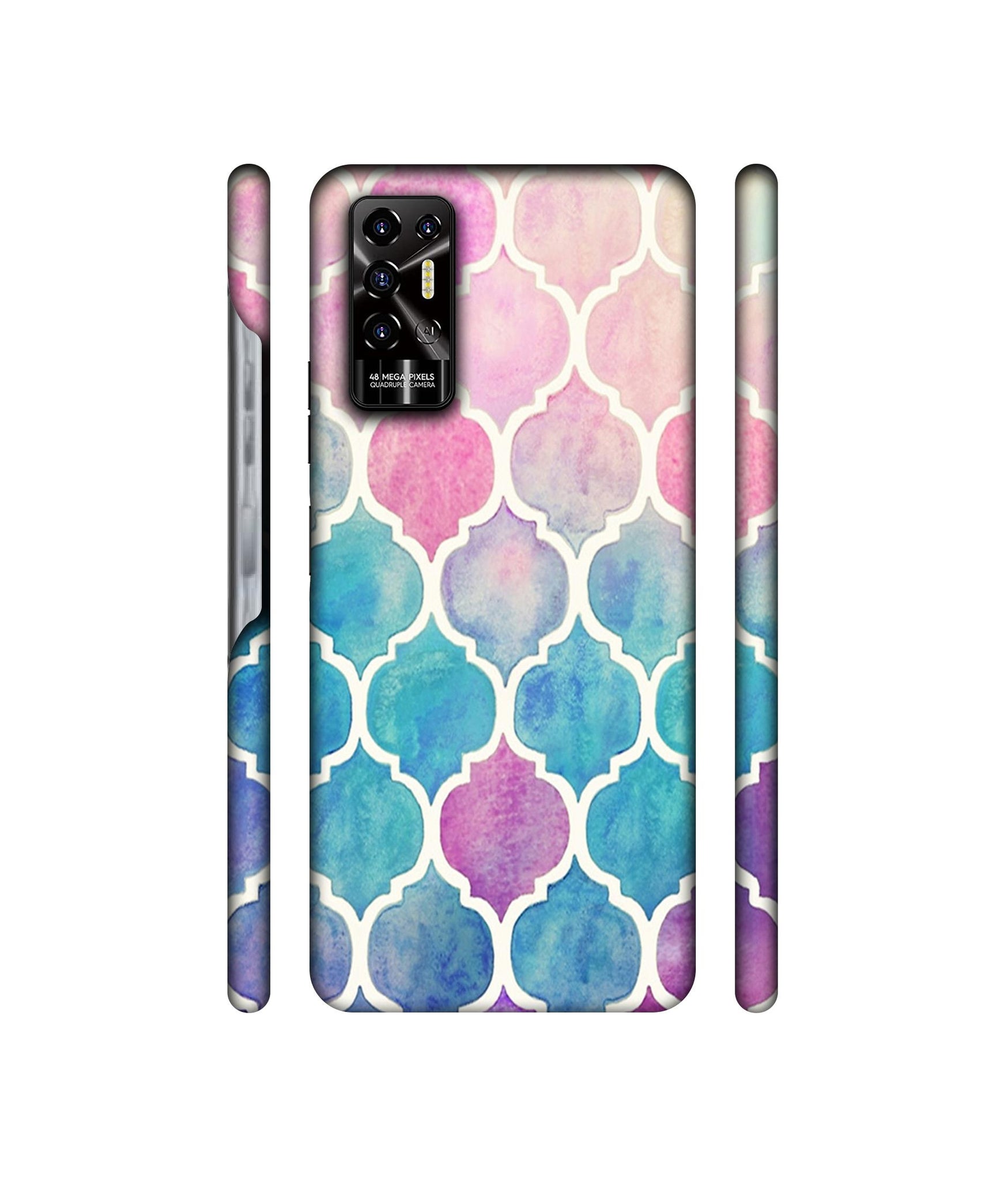 Patterns Art Designer Hard Back Cover for Tecno POVA 2