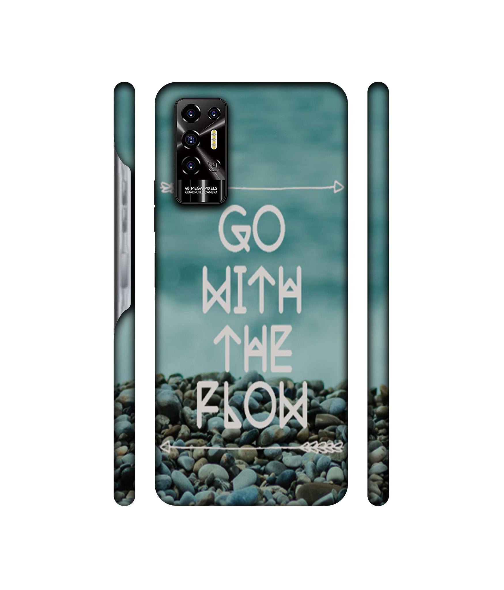 Arrow Designer Hard Back Cover for Tecno POVA 2