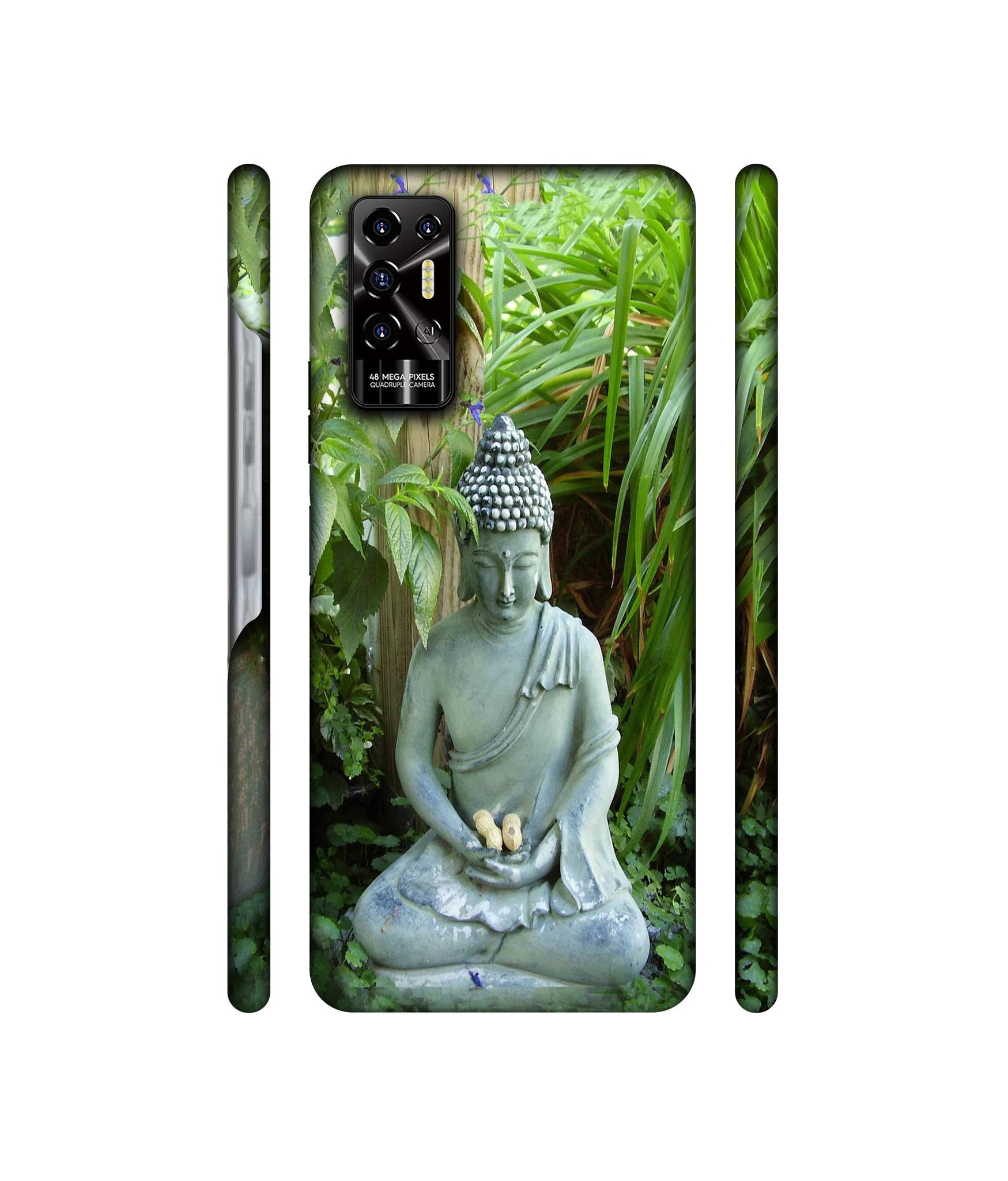 Buddhism Designer Hard Back Cover for Tecno POVA 2