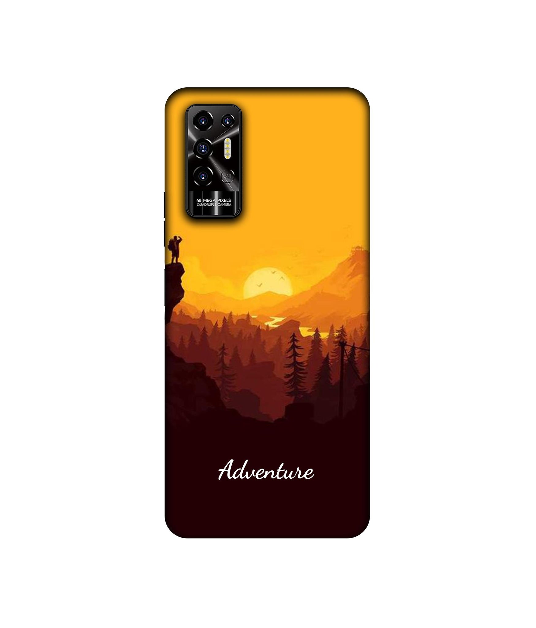 Adventure With Vactor Designer Hard Back Cover for Tecno POVA 2